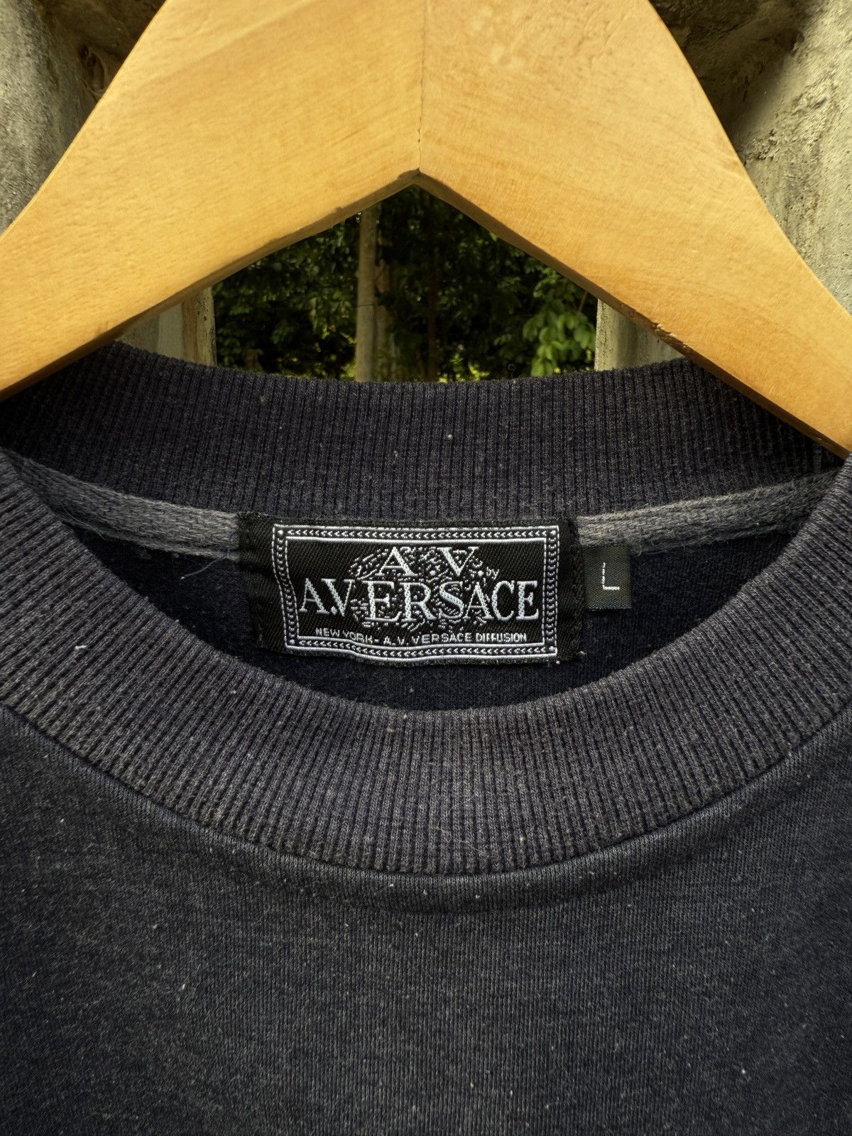 Versace Jeans Couture Vintage 90s Versace Jeans Couture Embroidered Sweatshirt Size US XL / EU 56 / 4 - 4 Thumbnail