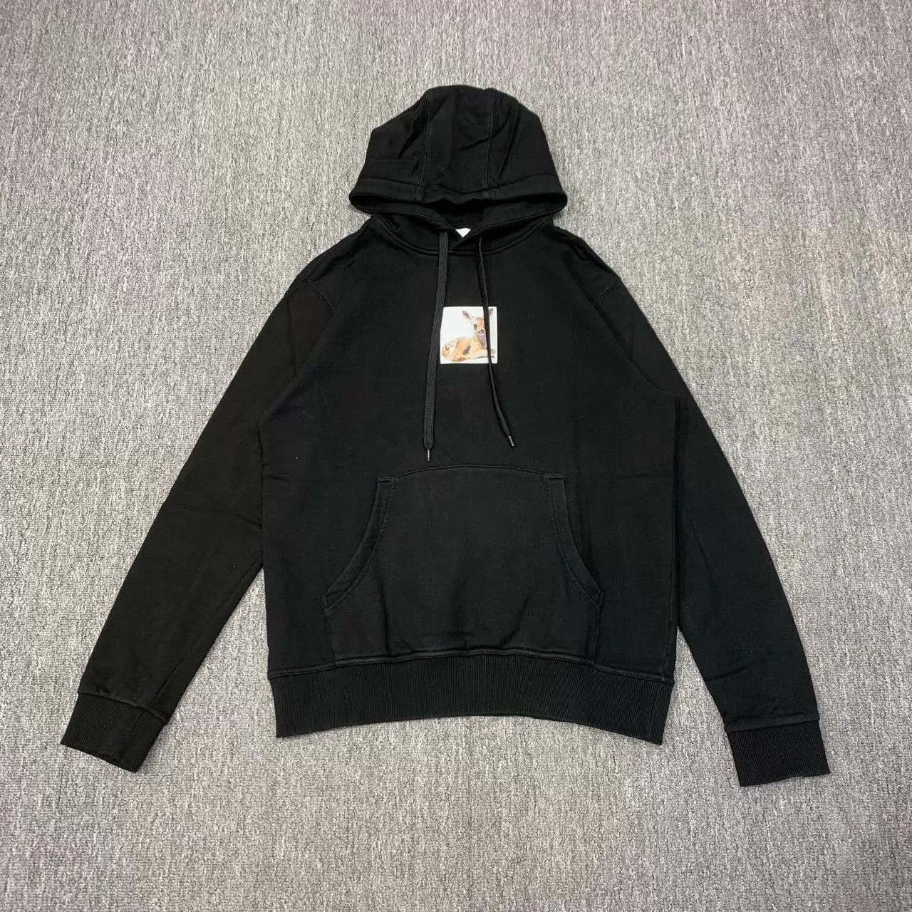 Burberry Burberry Deer Hoodie Black S 95 New Size S / US 4 / IT 40 - 1 Thumbnail