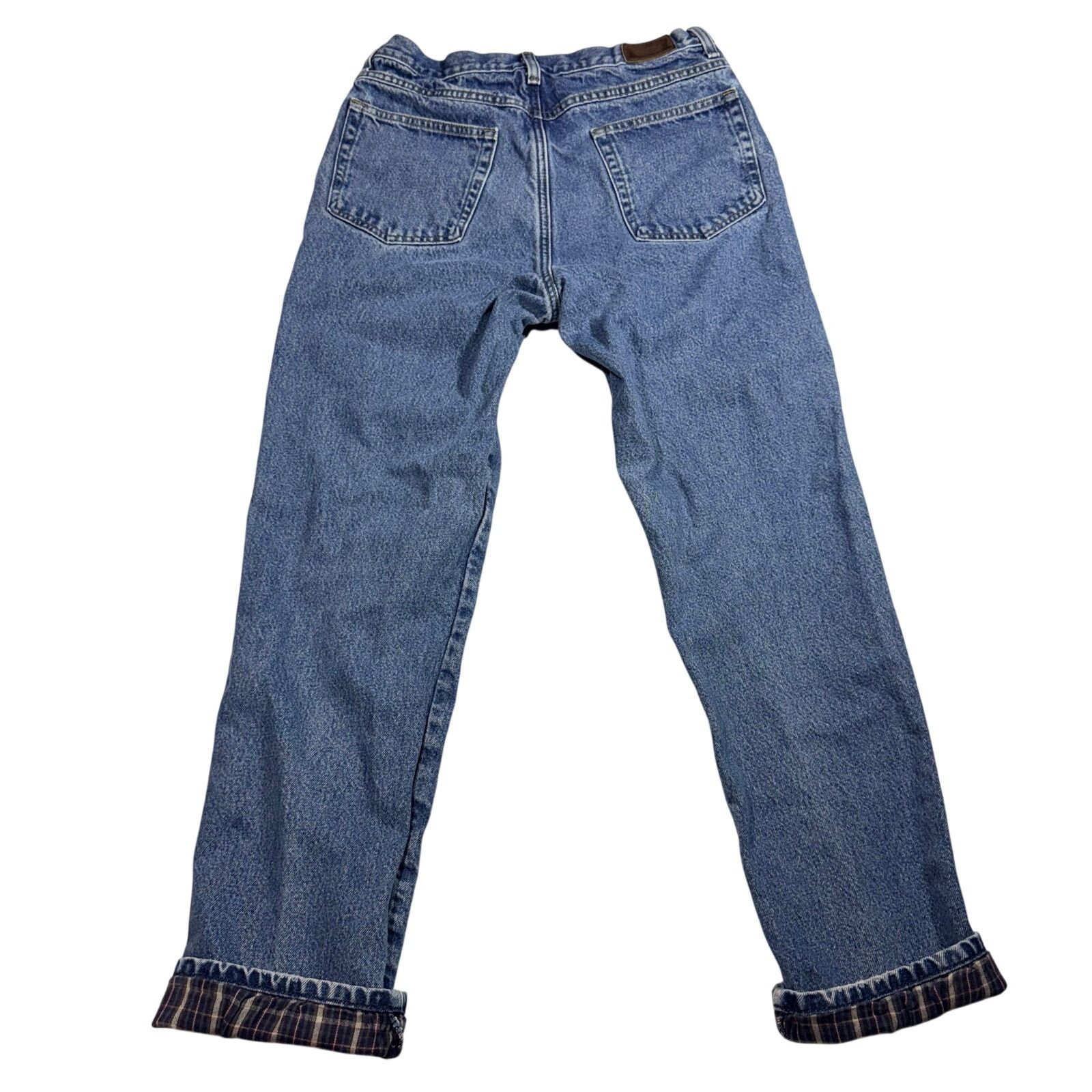 L.L. Bean LL Bean Jeans Mens 32x32 Double L Classic Fit Flannel Lined Size US 32 / EU 48 - 2 Thumbnail