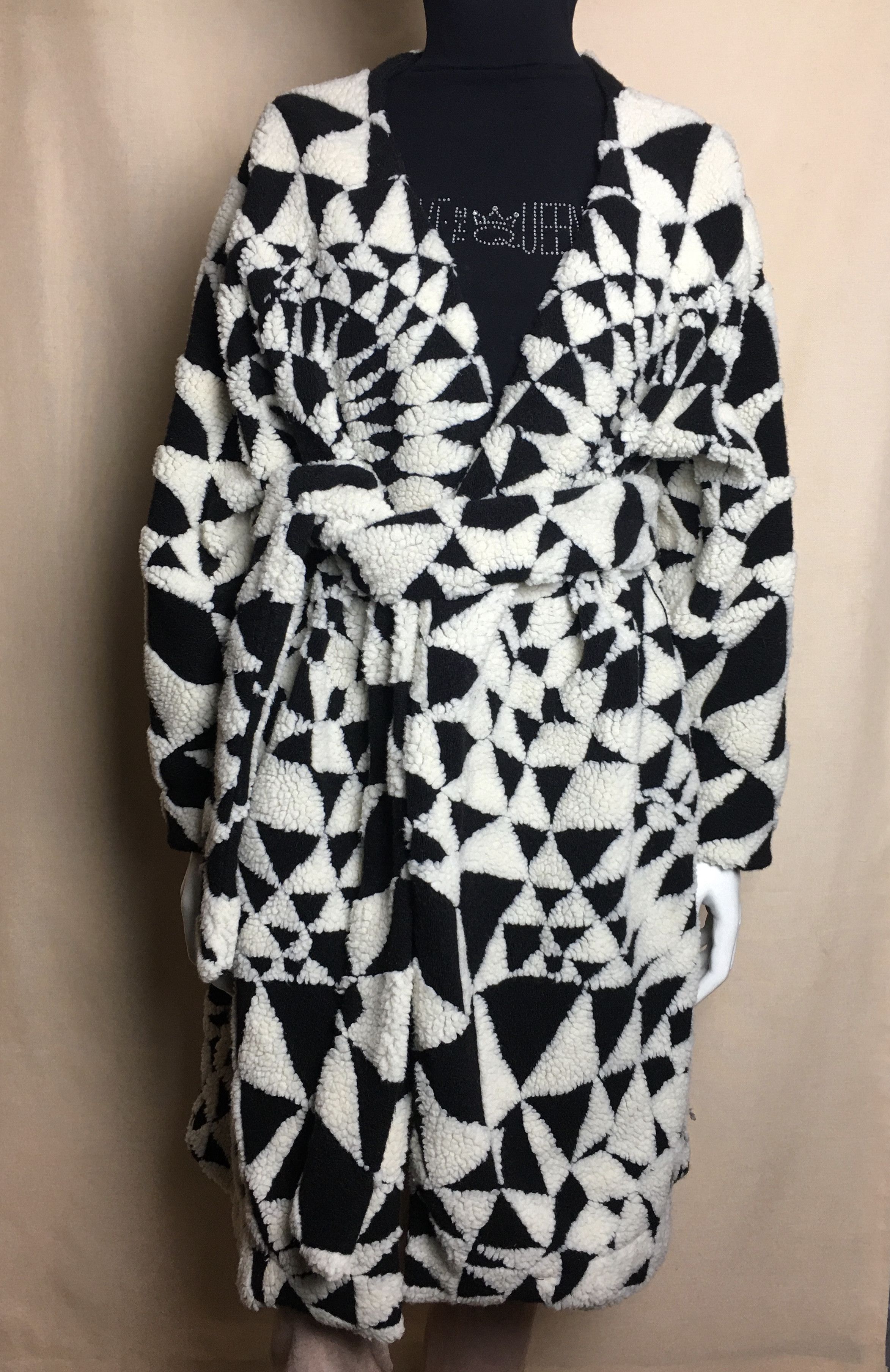 Farm Rio FARM Rio Heart Deco Belted Coat Cardigan Size XS Size XS / US 0-2 / IT 36-38 - 8 Thumbnail