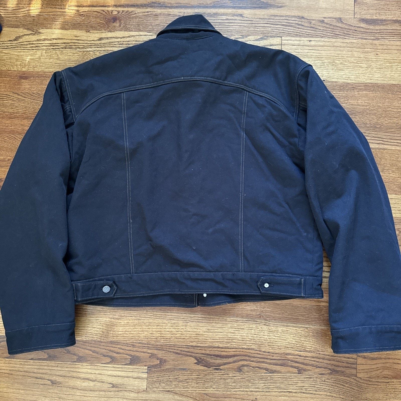 Other Kwame adusei KARD DENIM JACKET - ONE SIZE / BLACK Size US L / EU 52-54 / 3 - 9 Thumbnail