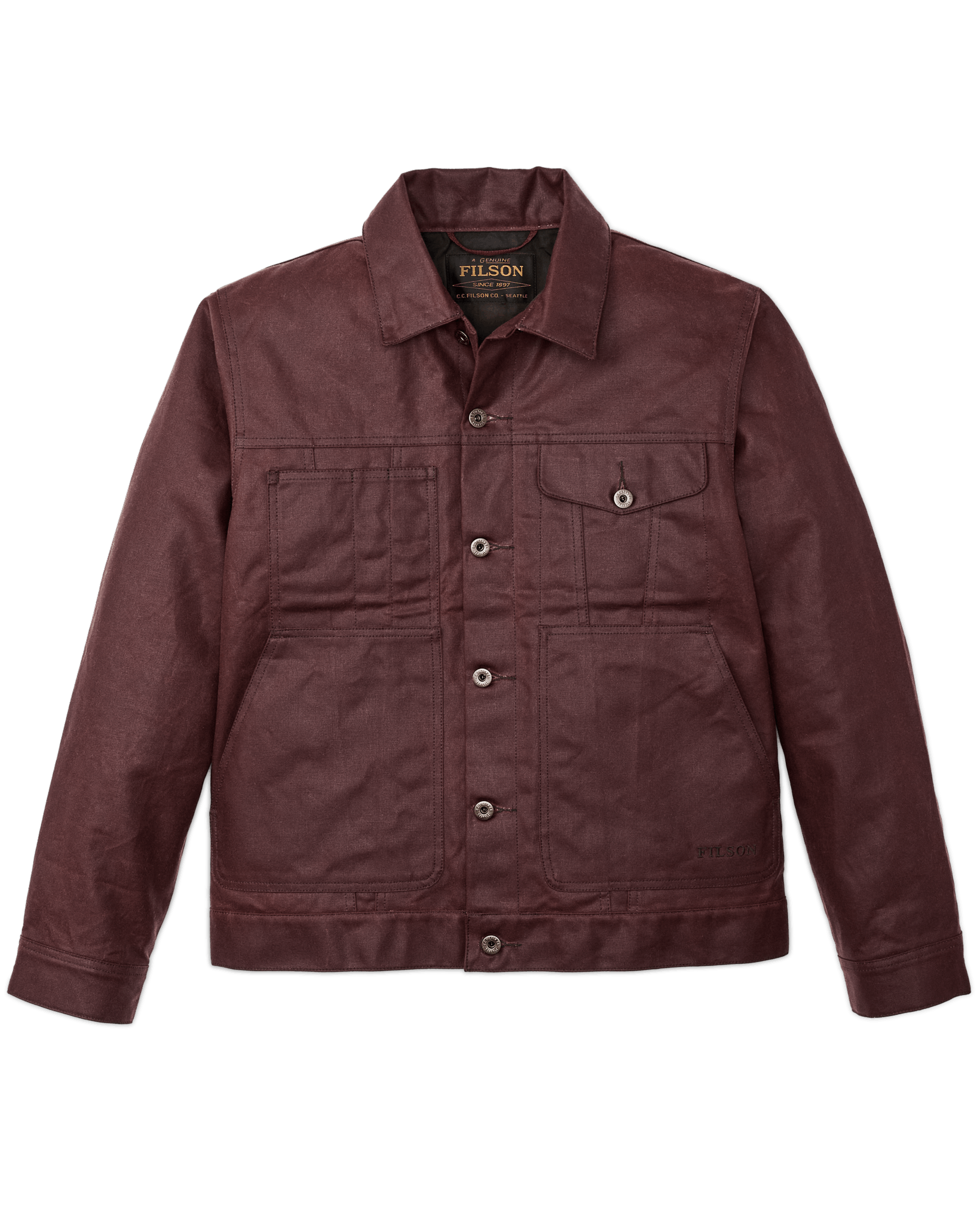 Filson Short Lined Cruiser | Fired Brick Size US S / EU 44-46 / 1 - 1 Thumbnail