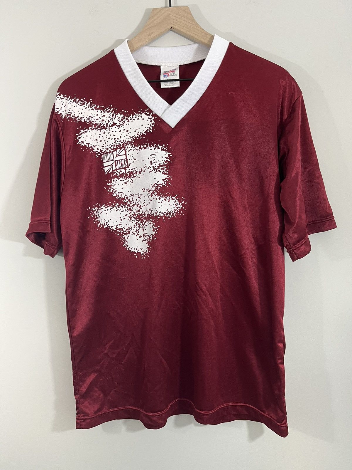 Vintage English Football Distressed Faded Soccer Jersey Size US L / EU 52-54 / 3 - 2 Thumbnail