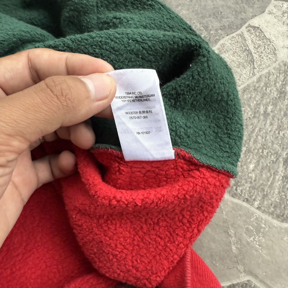 Supreme Supreme Logo S Split Red / Green Size US XL / EU 56 / 4 - 10 Thumbnail