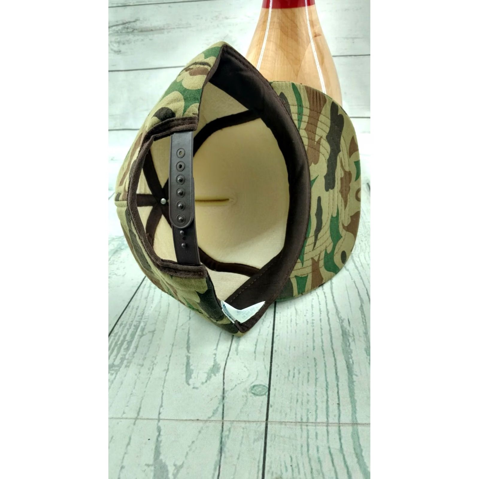 Kapital VINTAGE Snapback Camo Hunting Duck Deer Baseball Cap Hat Trucker Advertisement Size ONE SIZE - 7 Thumbnail