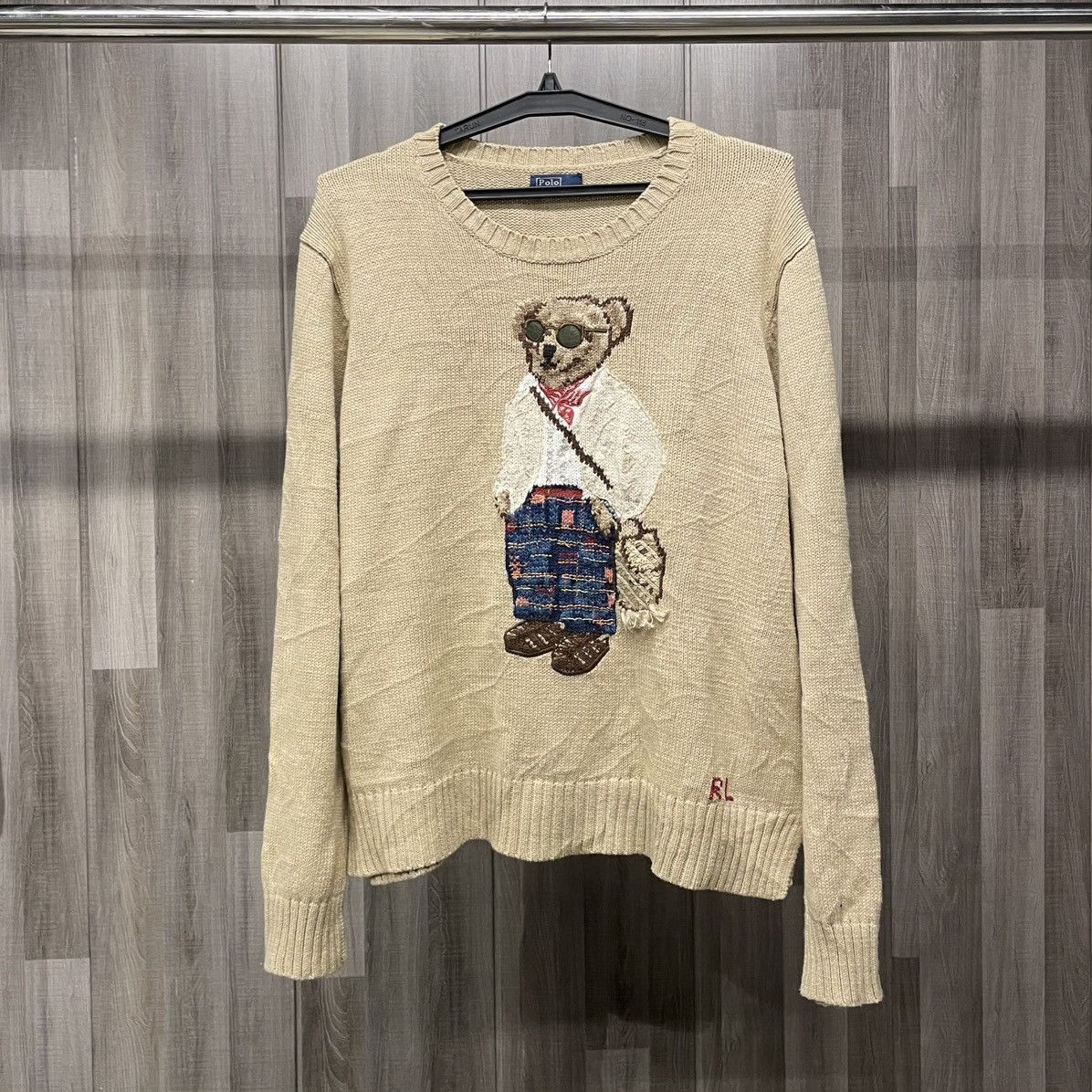 Polo Ralph Lauren Polo Ralph Lauren polo bear sweater Size US XL / EU 56 / 4 - 1 Thumbnail