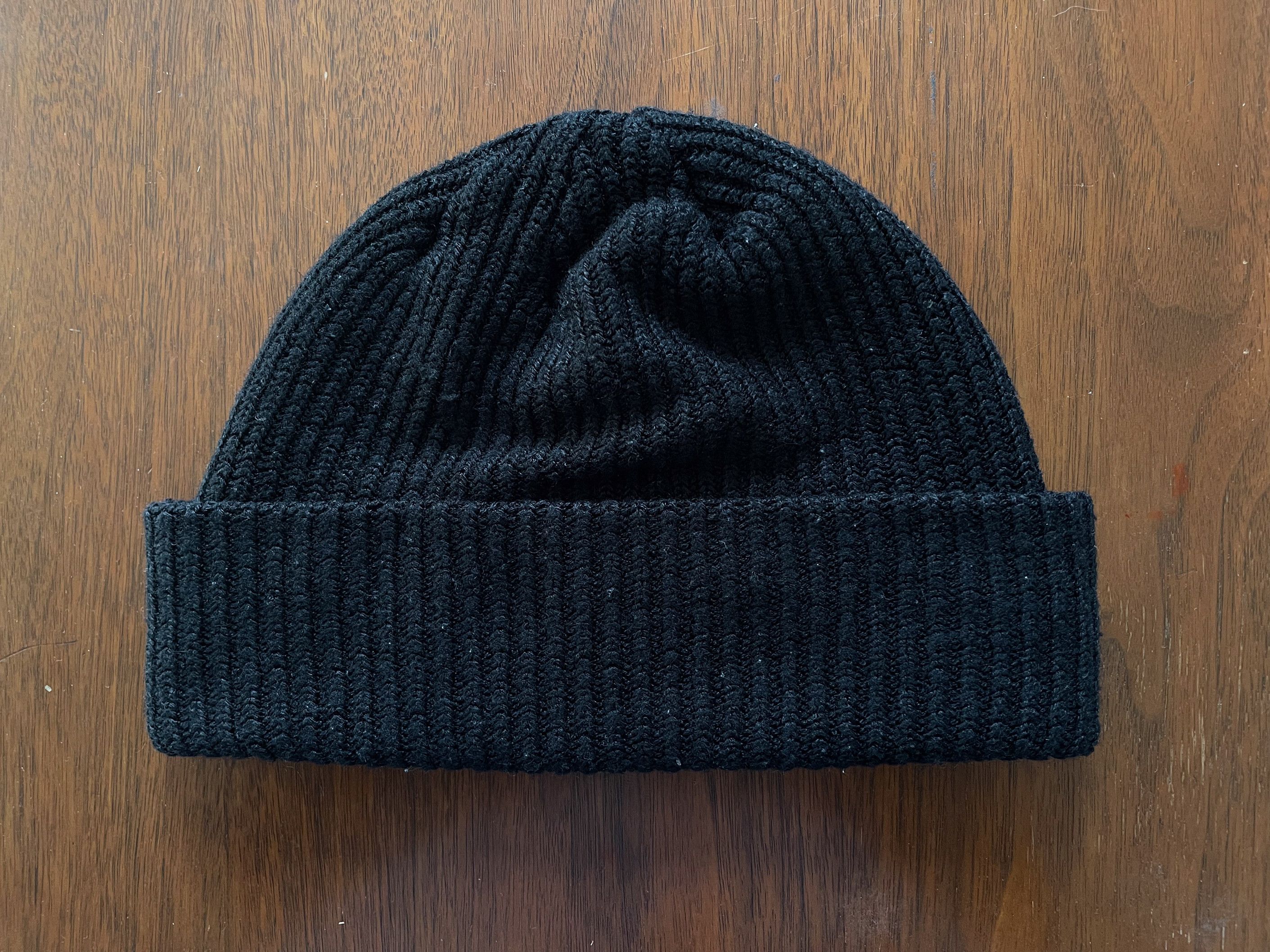 Noah Noah Core Logo Beanie Black Size ONE SIZE - 2 Thumbnail