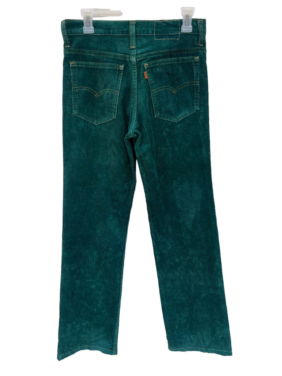 Levi's Vintage 70s Levi’s Orange Tab Faded Green Corduroy Pant Size US 29 - 14 Thumbnail