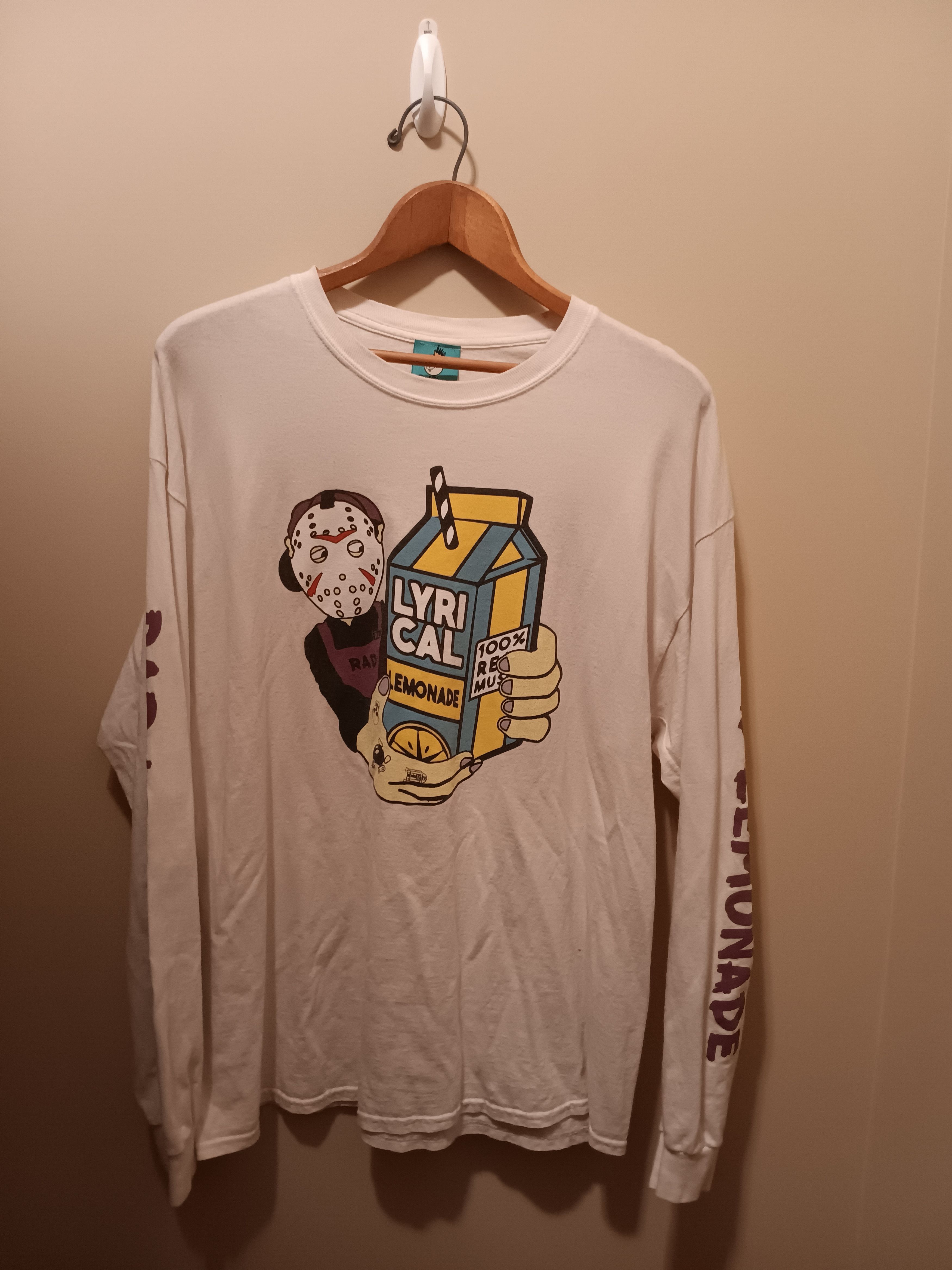 image of Lyrical Lemonade Rad Vintage Longsleeve in White, Men's (Size XL)