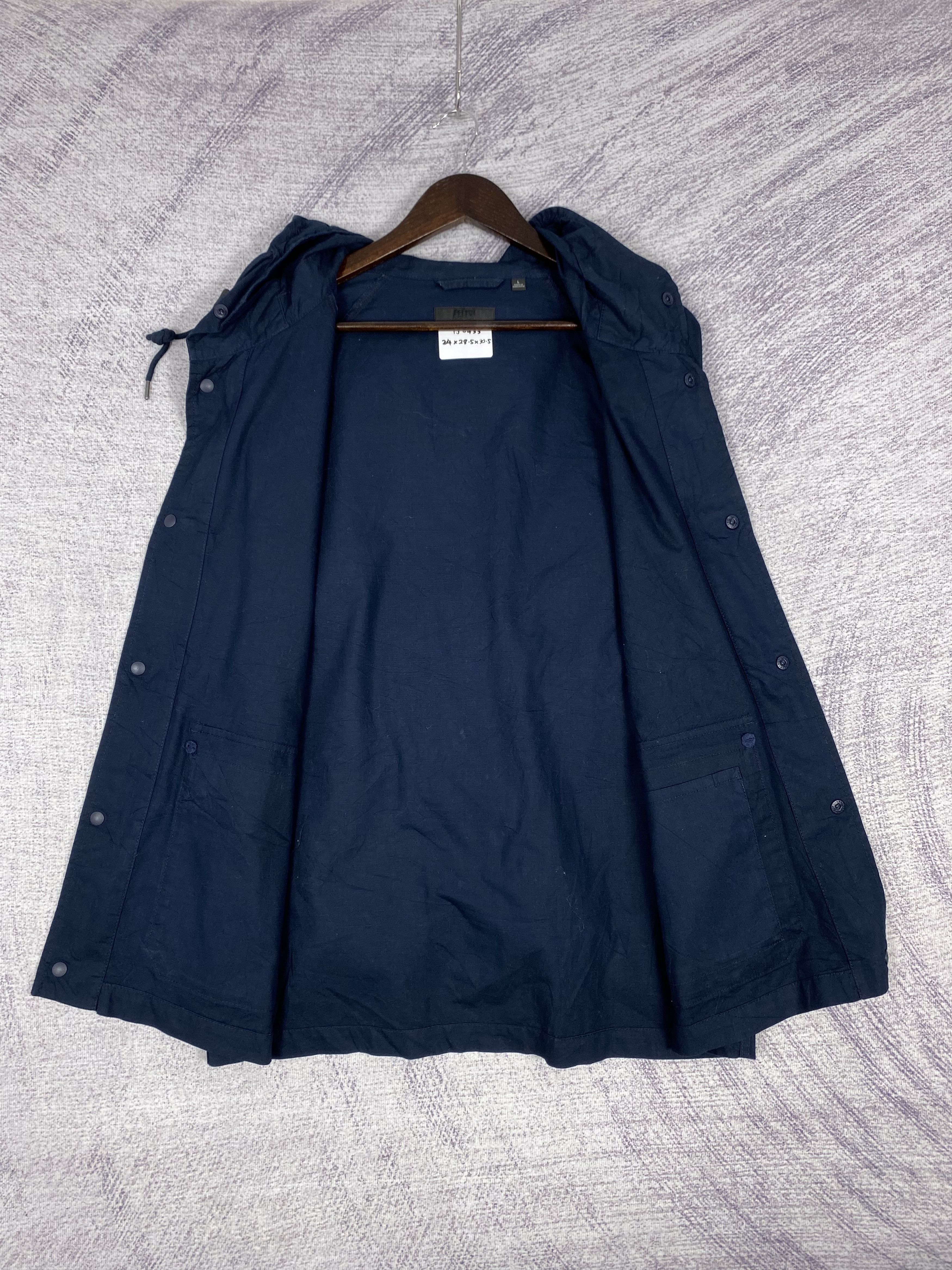 Uniqlo Vintage Uniqlo Hoodie Utility Field Jacket Size US L / EU 52-54 / 3 - 5 Thumbnail