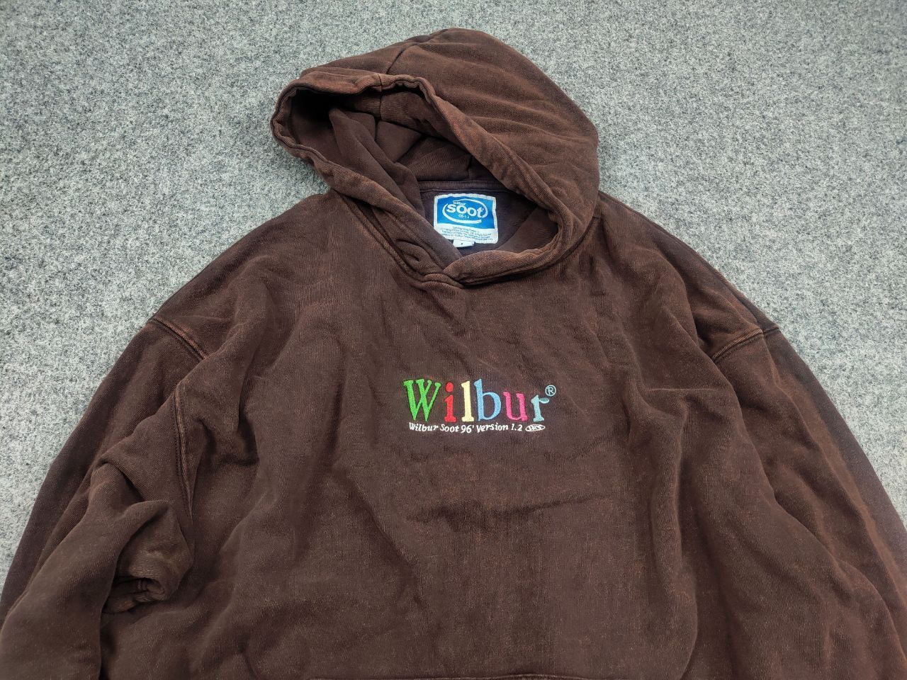 Vintage Wilbur Soot 96' Version 1.2 Embroidered Vintage Wash Hoodie Size US L / EU 52-54 / 3 - 4 Thumbnail