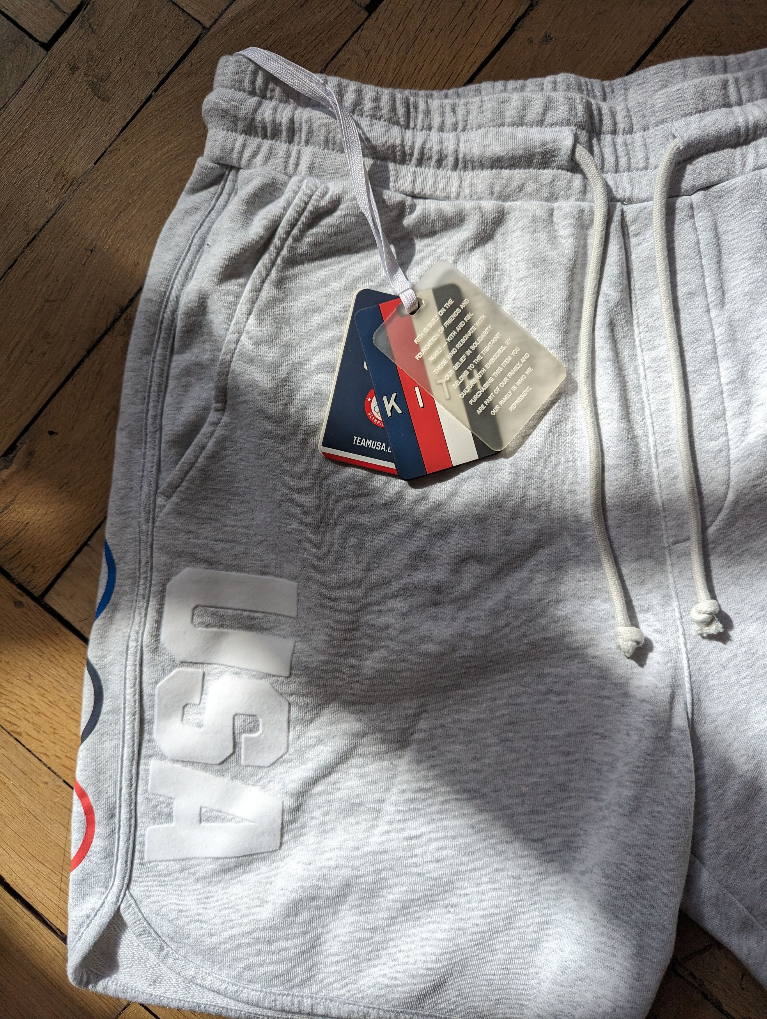 Kith Short Kith team USA 5 rings grey Size US 32 / EU 48 - 4 Thumbnail
