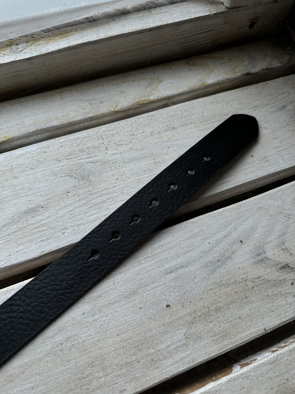 Levi's 🚨 90s Levi’s •SCULL• 100% leather belt VNTG Y2K unisex opium Size ONE SIZE - 2 Thumbnail