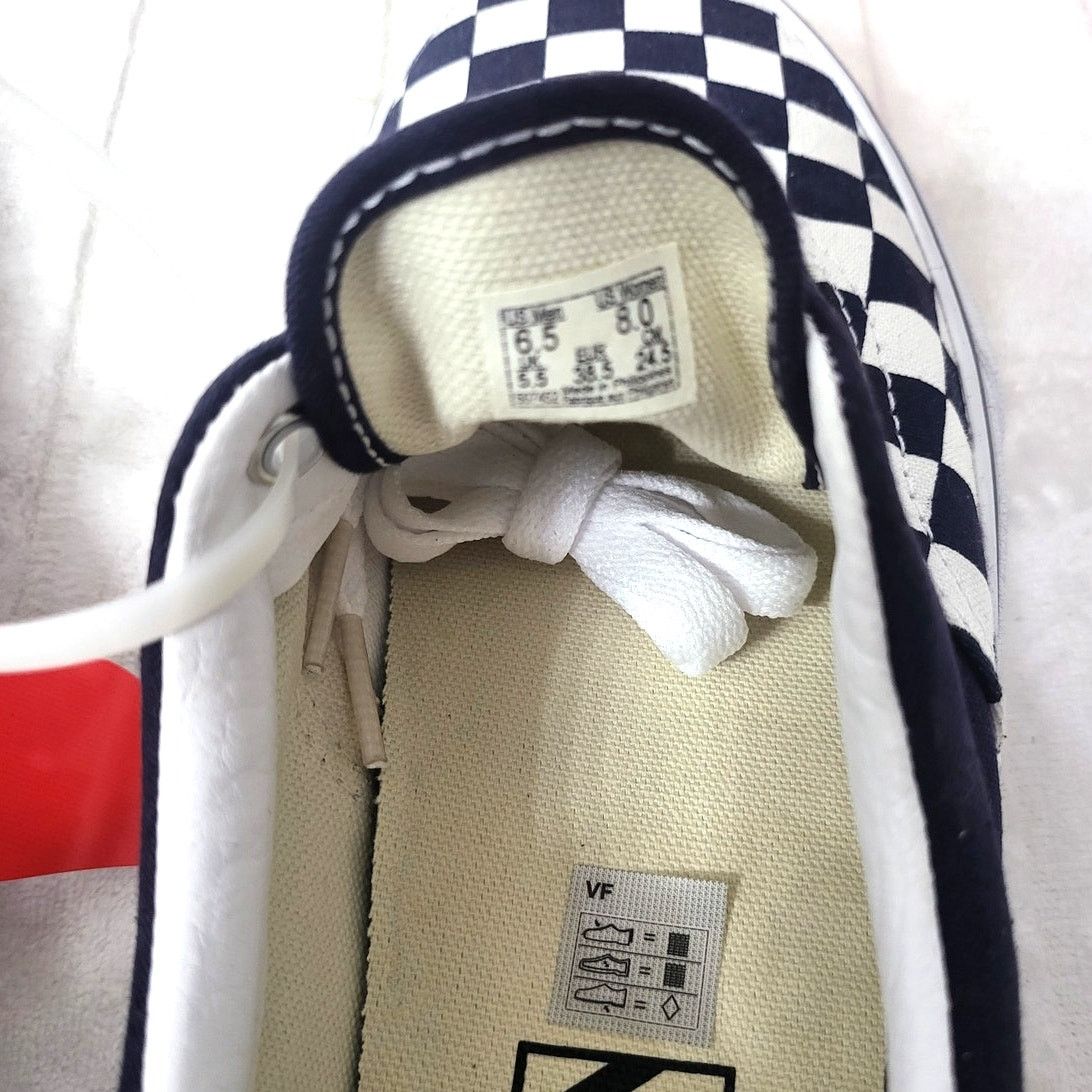 Vans Vans Era Navy Checkerboard Unisex Canvas Low Top W 8, M 6.5 Size US 8 / IT 38 - 7 Thumbnail