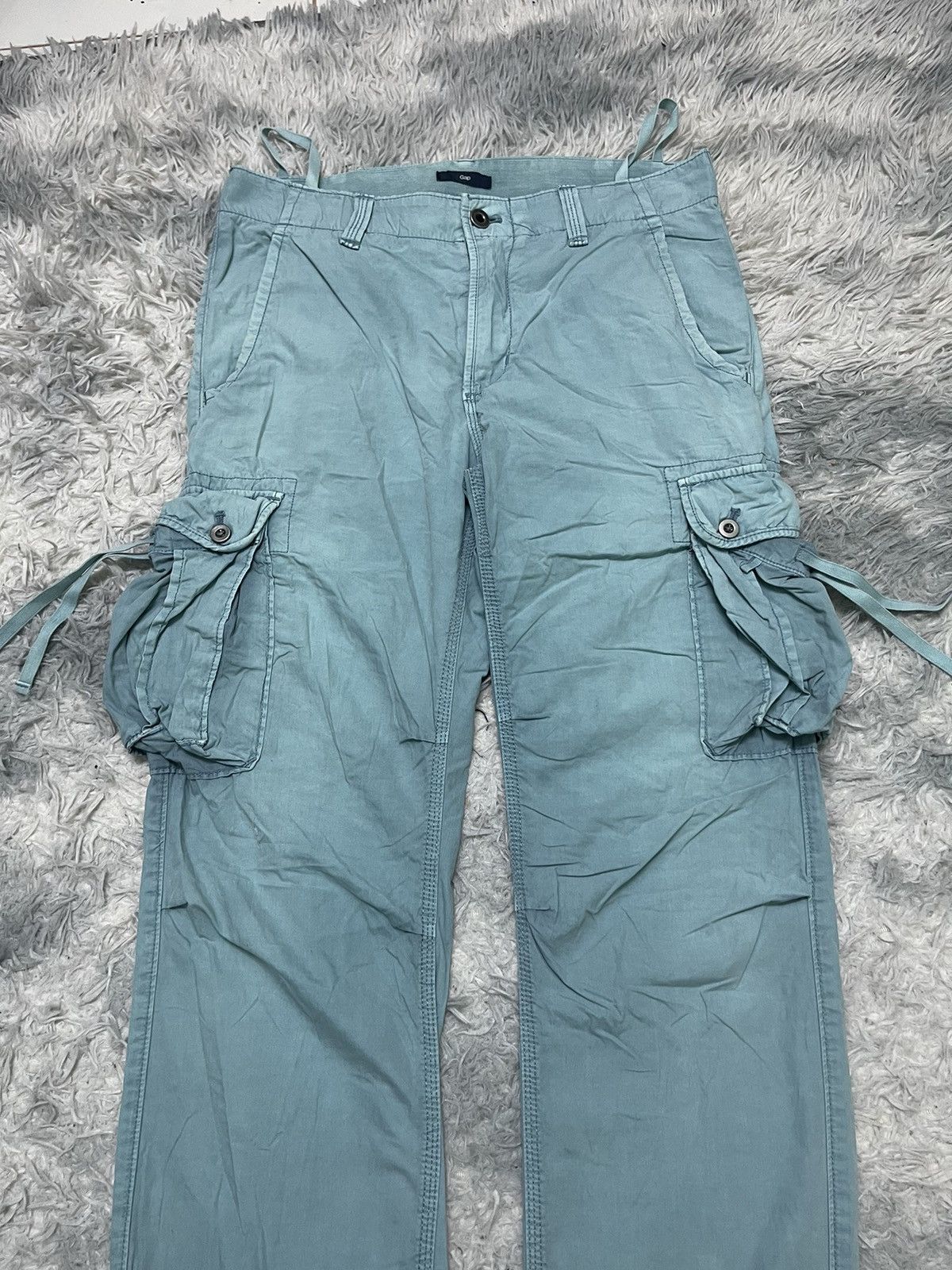 Gap × Japanese Brand GAP MULTIPOCKET CARGO PANT RARE DESIGN Size US 31 - 4 Thumbnail