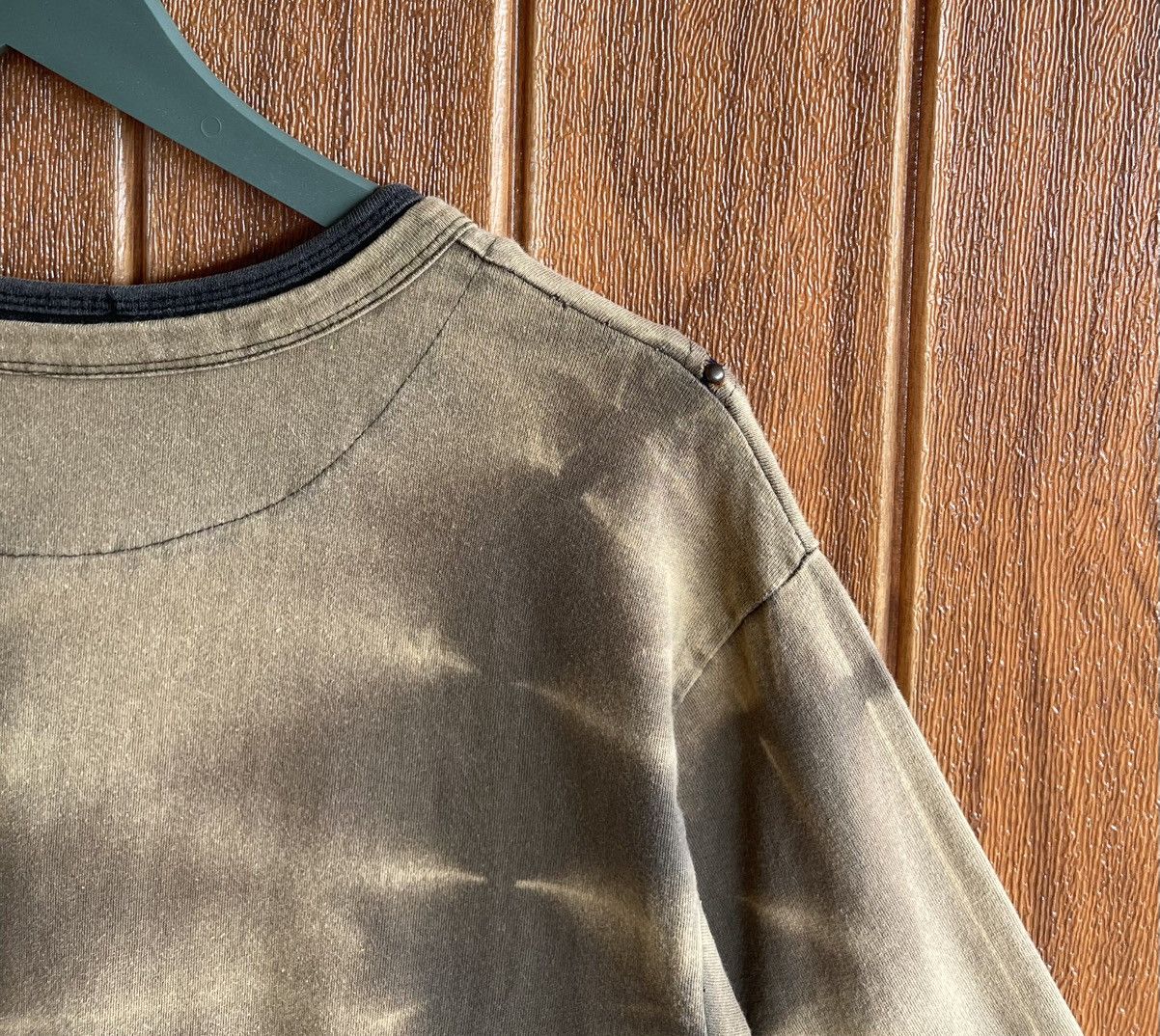 Le Grande Bleu (L.G.B.) Vintage 90s🔥Seditionaries 🔥iron Button Thrashed Faded Tee Size US M / EU 48-50 / 2 - 10 Thumbnail