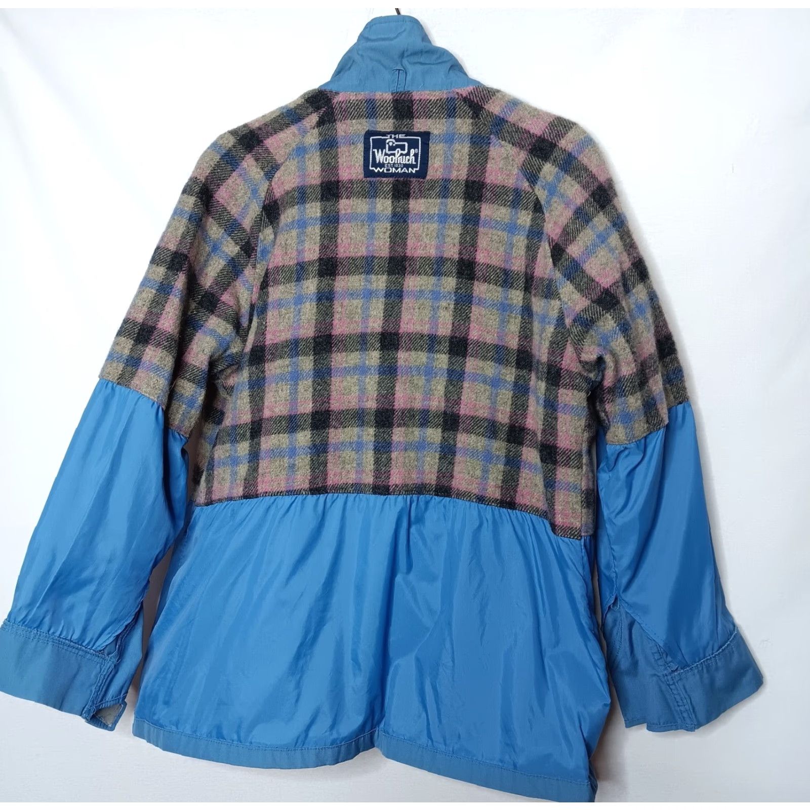 Vintage VINTAGE Woolrich Chore Coat Women XL Jacket Blue Wool Lined READ Size XL / US 12-14 / IT 48-50 - 4 Thumbnail