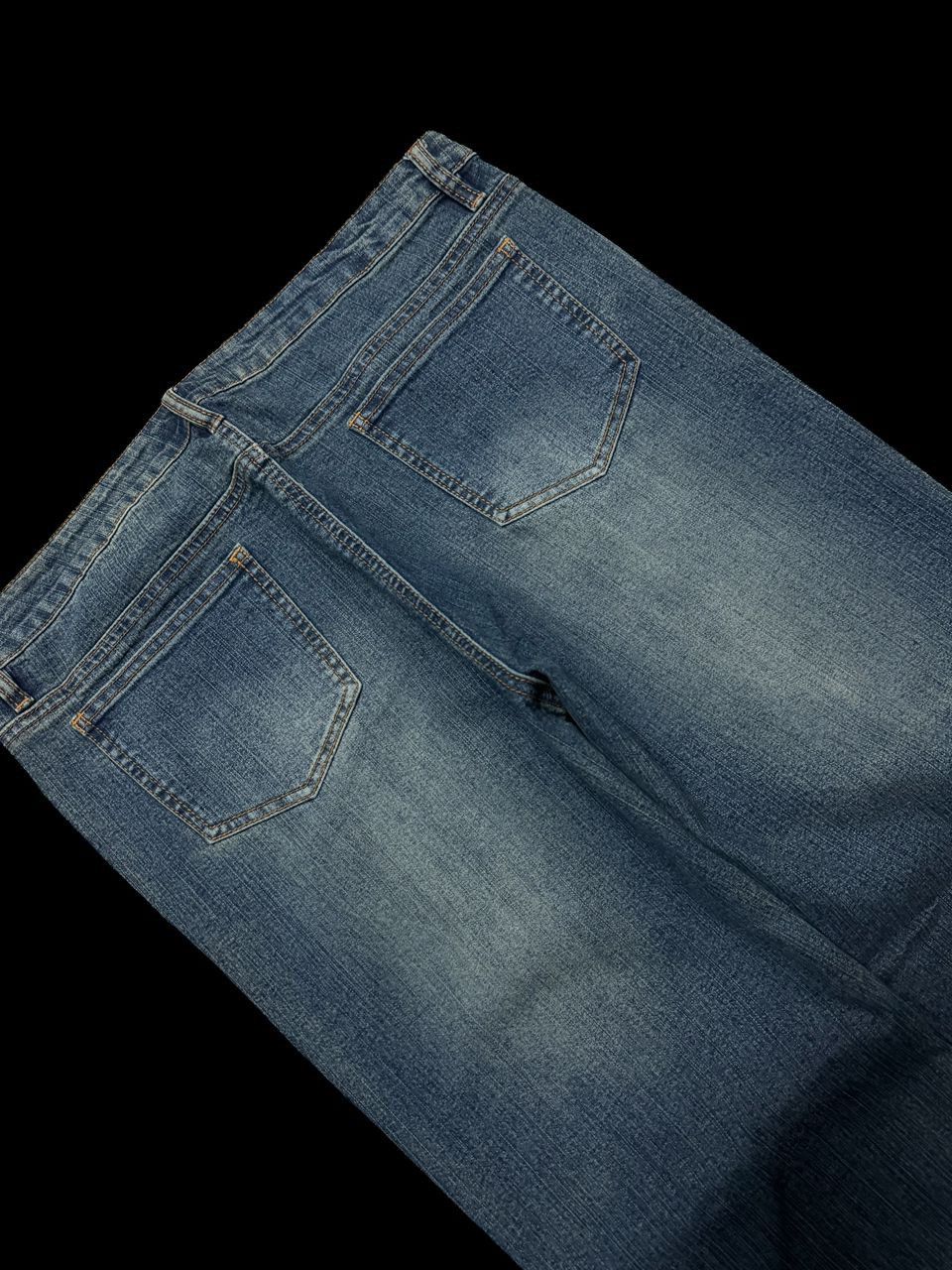 Japanese Brand Vintage Japanese Rusty Mudwash Straight Leg Jeans Insane Size US 34 / EU 50 - 15 Thumbnail