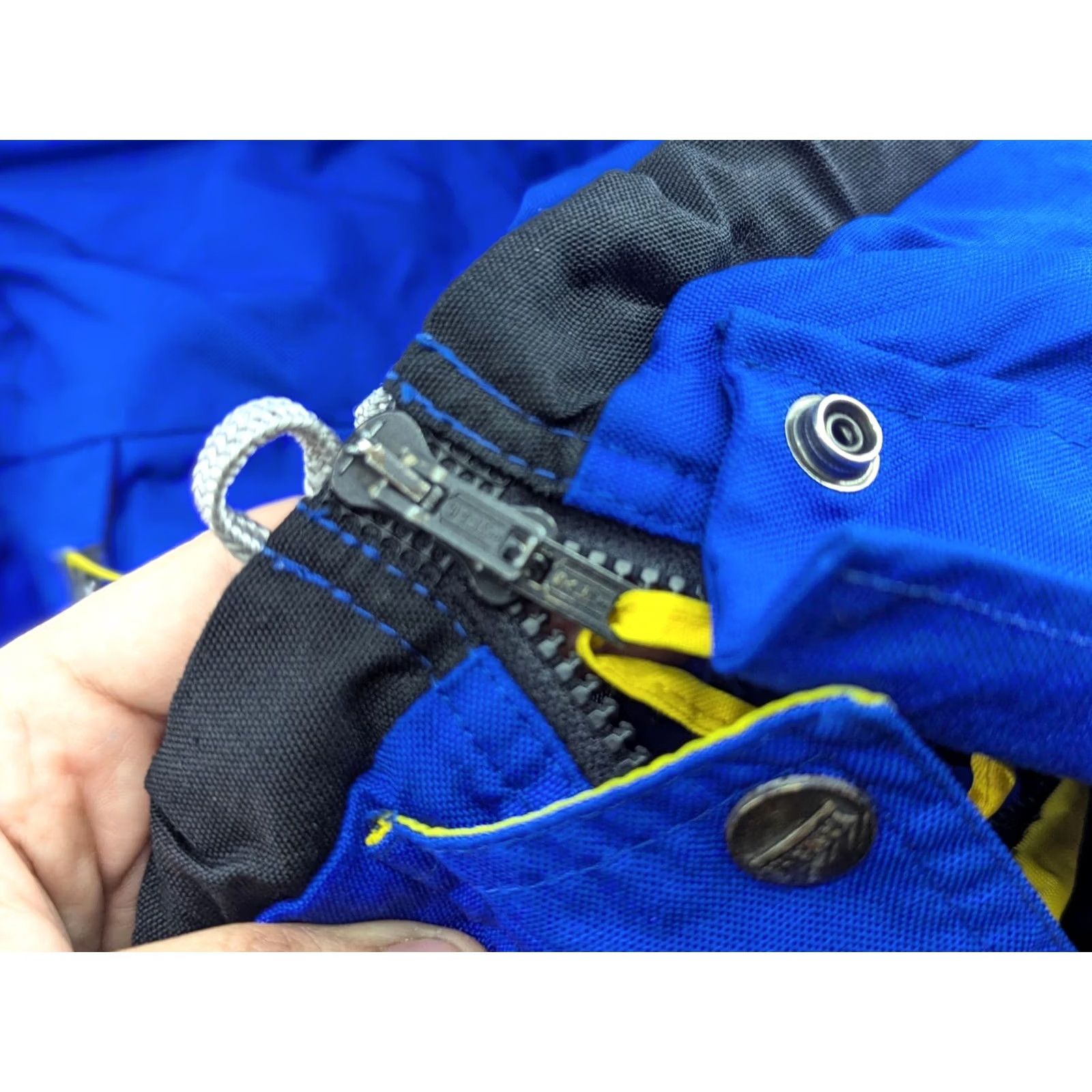 Yamaha VINTAGE Yamaha Racing Gore-Tex Motorcycle Jacket Mens Size M Blue Padded Size US M / EU 48-50 / 2 - 7 Thumbnail