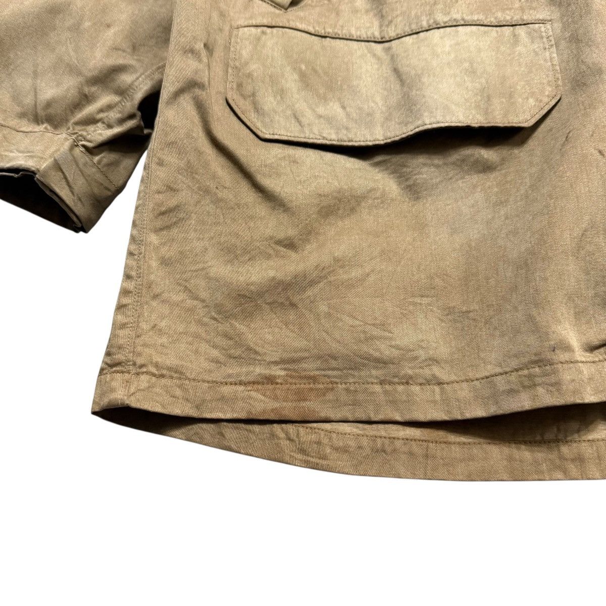 Stone Island Vintage 1994 Stone Island Raso Gommato Hooded Jacket Size US L / EU 52-54 / 3 - 6 Thumbnail