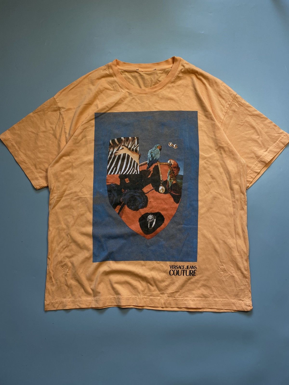 Versace Jeans Couture Abstract logo t-shirt oversize tailoring Versace Size US M / EU 48-50 / 2 - 1 Thumbnail