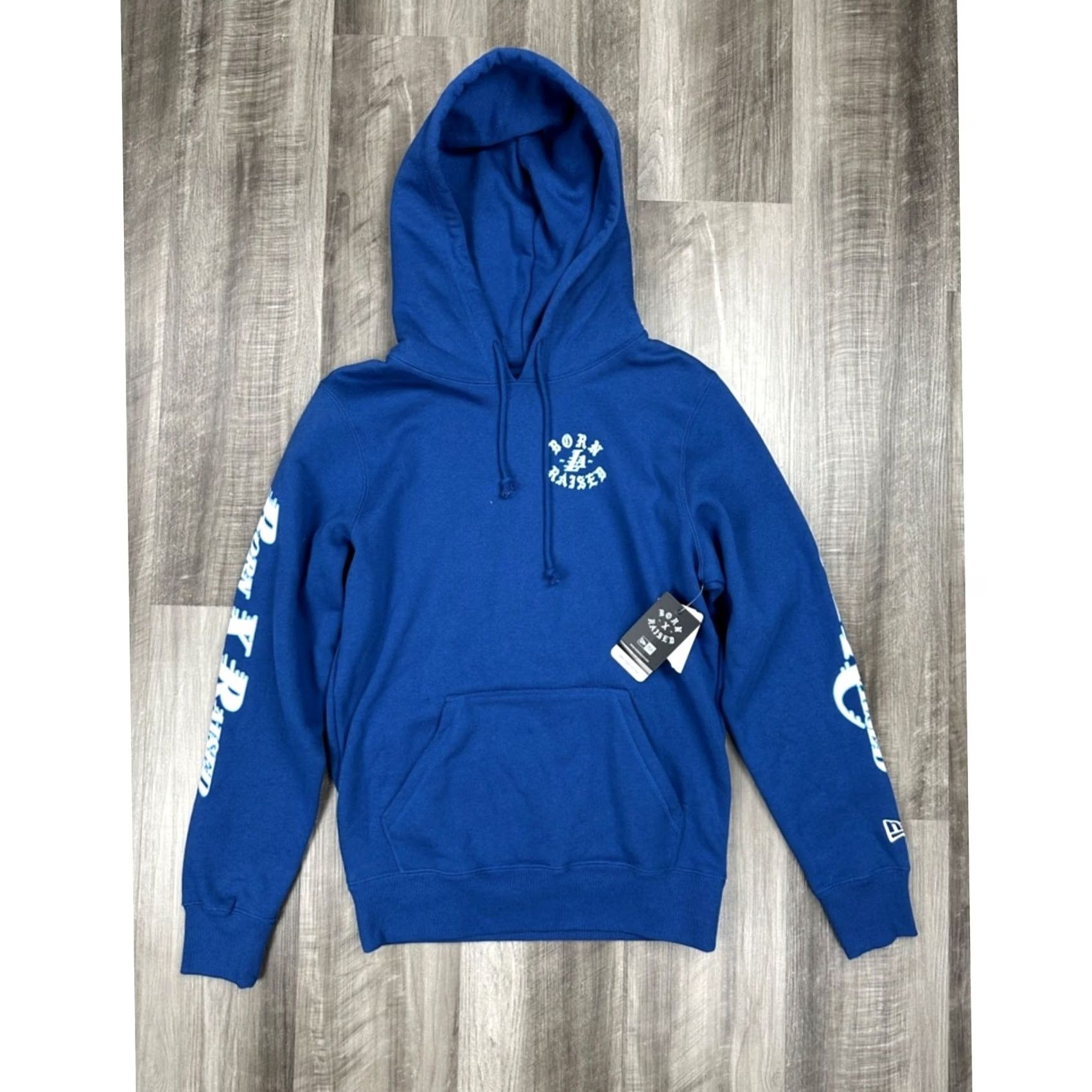New Era Born x Raised New Era Lakers Fleece Hoodie - Small Men’s Blue Hoodie Size US S / EU 44-46 / 1 - 2 Thumbnail
