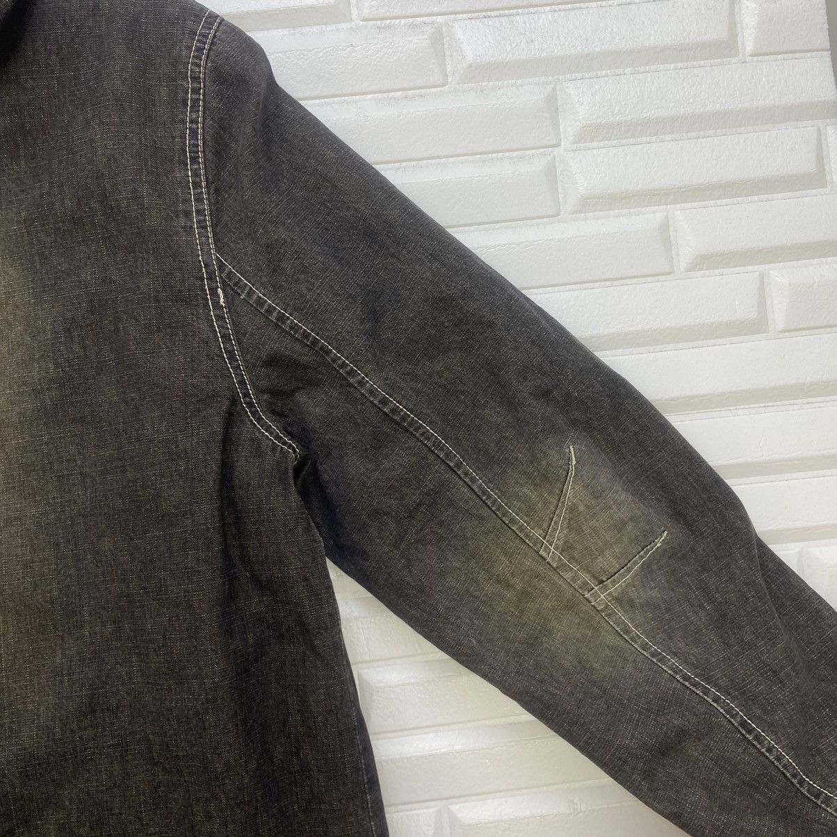 Japanese Brand Japanese Brand Allix Design Wear Denim Faux Fur Heavy Parka Size US M / EU 48-50 / 2 - 16 Thumbnail