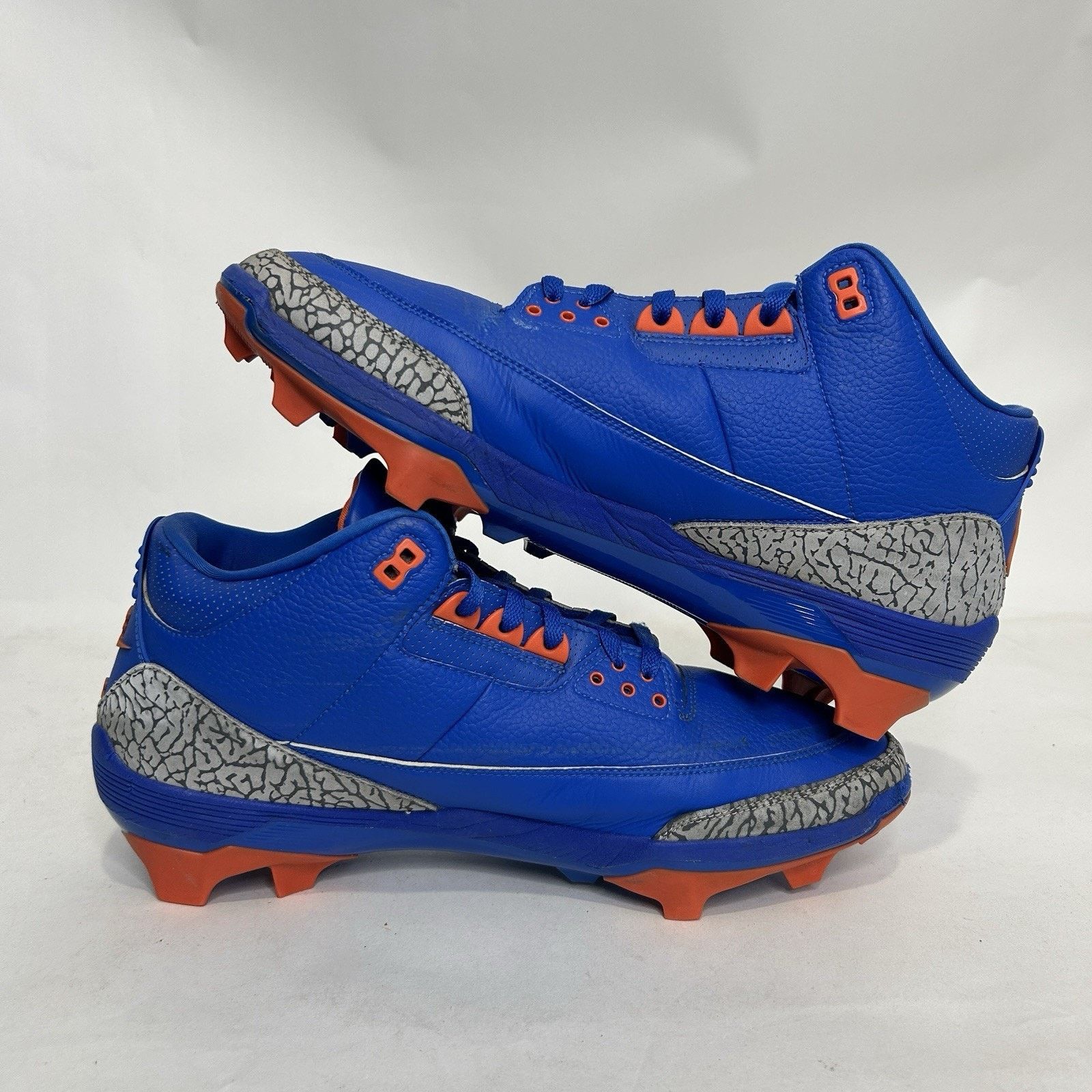 Jordan Brand Nike Jordan 3 Retro PE Force Savage Cleats “Florida Gator” Size US 14 / EU 47 - 7 Thumbnail