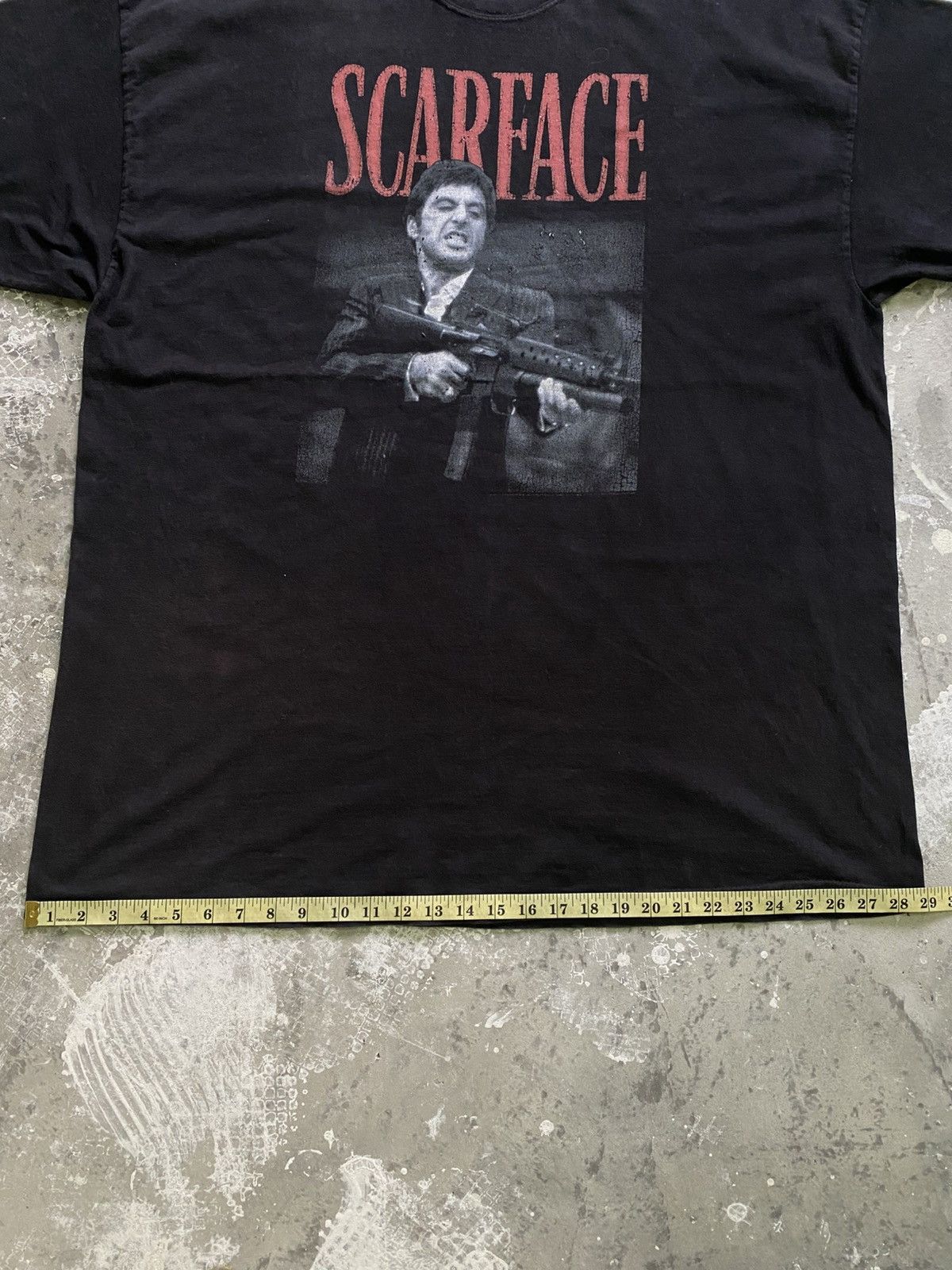 Vintage Tony Montana Scarface Vintage Movie Plain Faded Tee Size US XXL / EU 58 / 5 - 8 Thumbnail