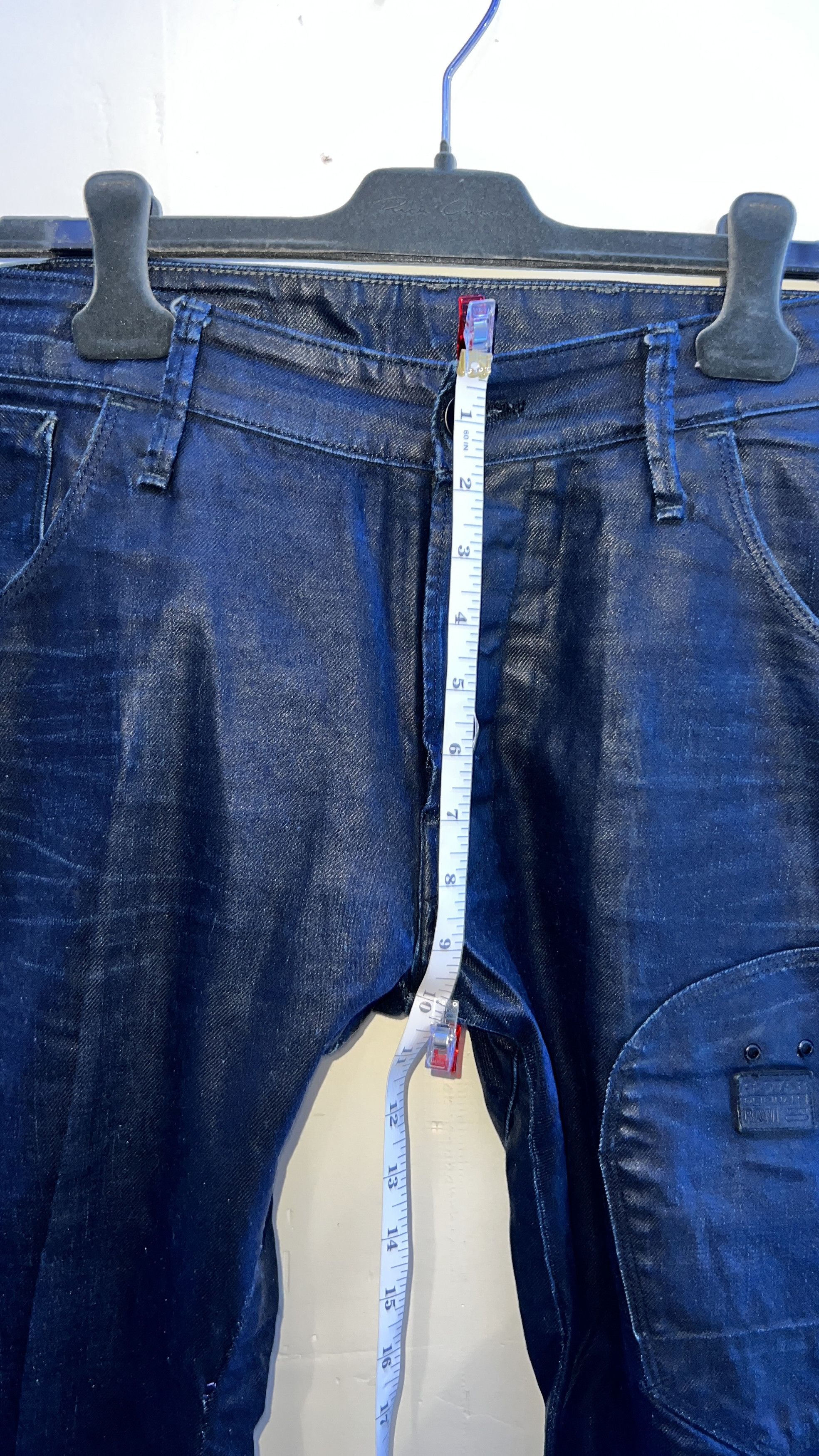 G-Star VINTAGE G STAR RAW WAXED JEANS Size US 32 / EU 48 - 8 Thumbnail