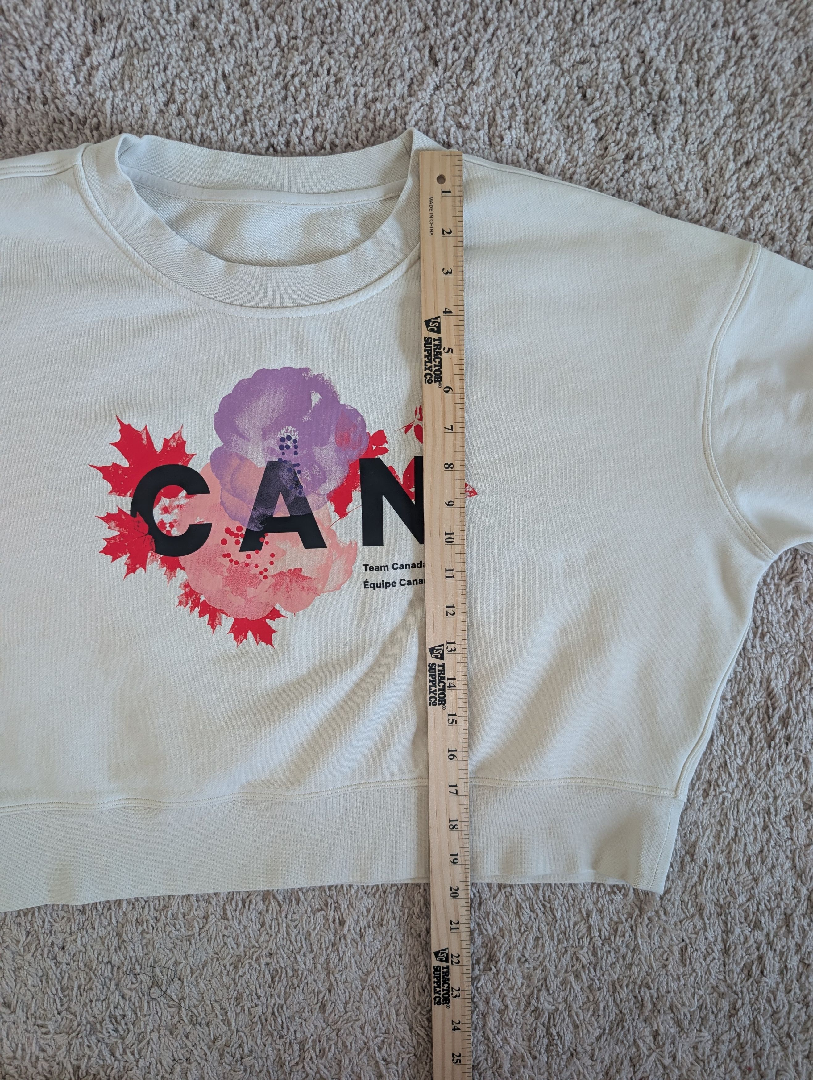 Lululemon Lululemon x Team Canada Perfectly Oversized Sweatshirt Size M / US 6-8 / IT 42-44 - 8 Thumbnail