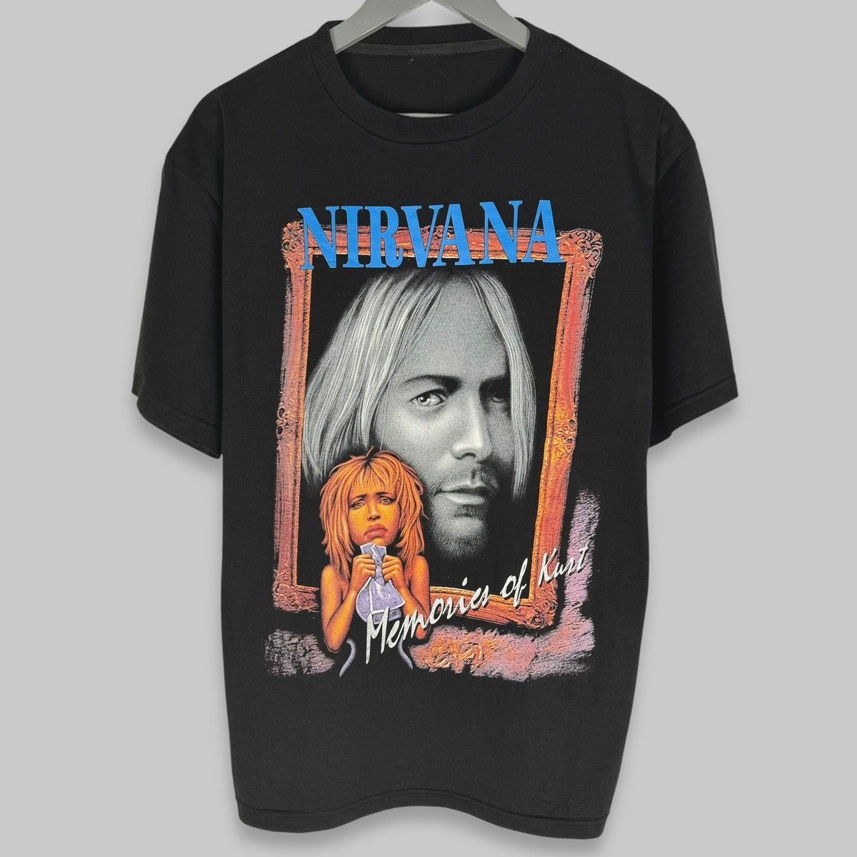 Band Tees Vintage Nirvana Memories Of Kurt Courtney Love T Shirt Size US L / EU 52-54 / 3 - 1 Thumbnail
