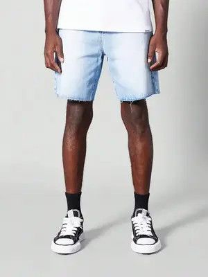 Jean Kuroda x azawa Jeans Denim Shorts Raw Edge Distressed Size US 34 / EU 50 - 2 Thumbnail