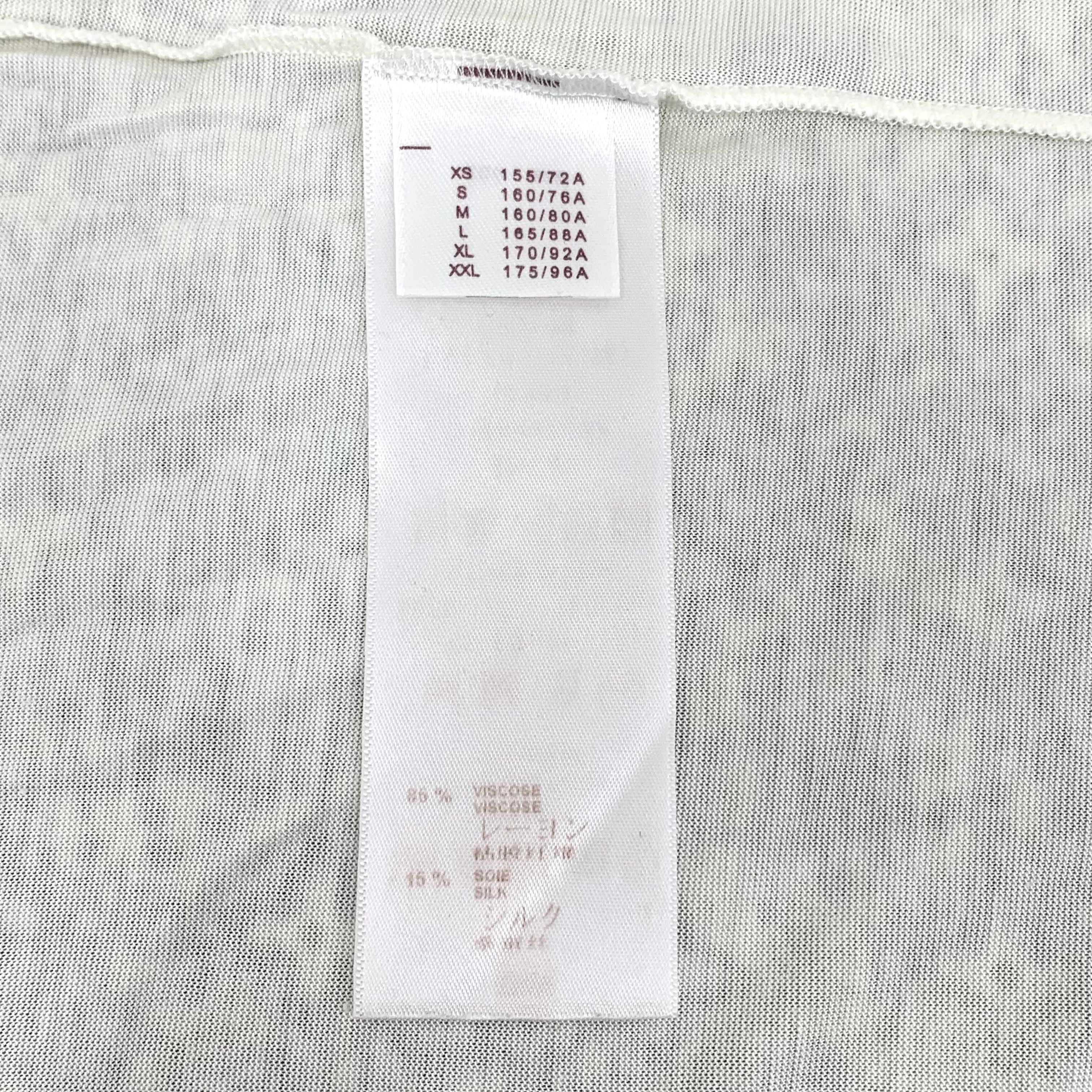 Louis Vuitton Louis Vuitton Logo Print T-Shirt White (M) Size US M / EU 48-50 / 2 - 6 Thumbnail
