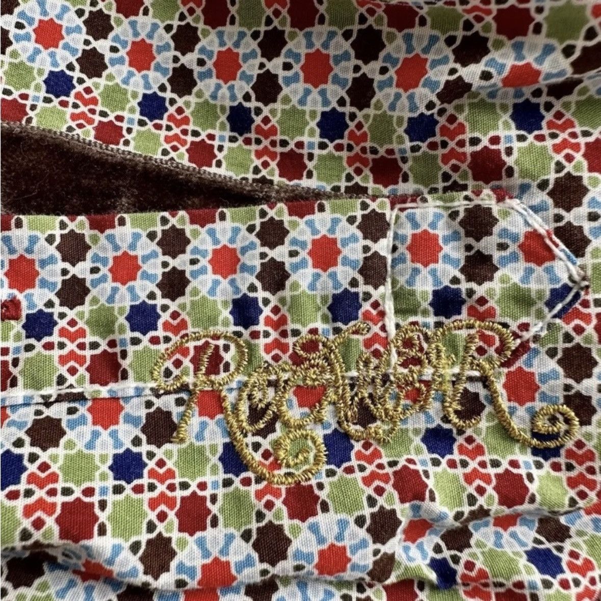 Rocawear VINTAGE Y2K ROCAWEAR DRESS SHIRT GEOMETRIC PATTERN JAY-Z 2XL Size US XXL / EU 58 / 5 - 12 Thumbnail