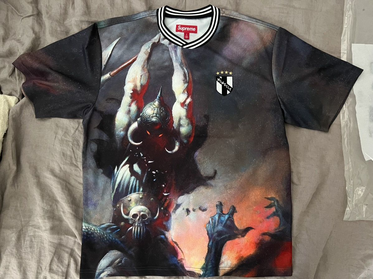 Size Small Supreme/Frank Frazetta Soccer Jersey
