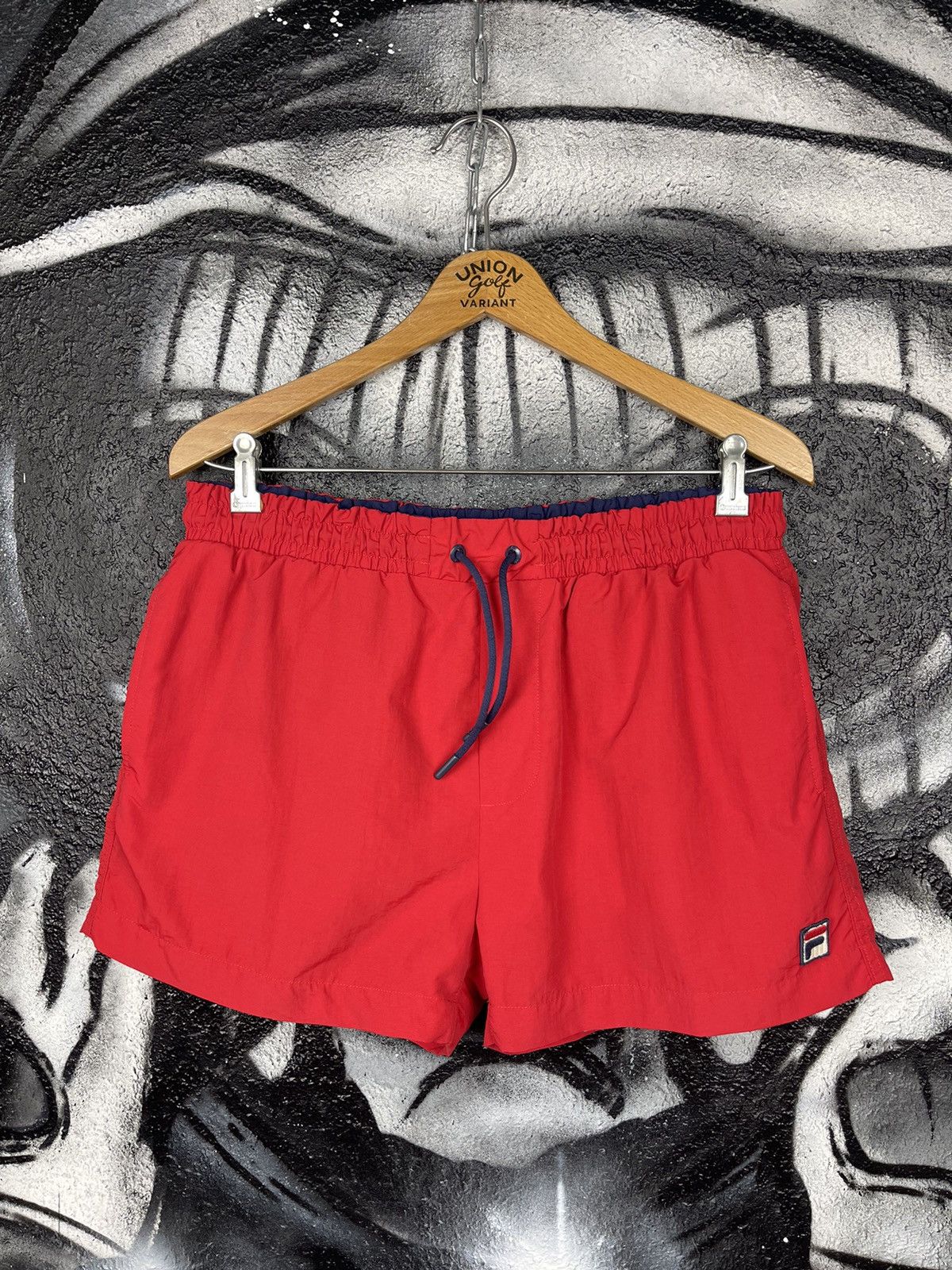 Fila Fila Sports Red Swimming Shorts Men’s Size Medium Size US 32 / EU 48 - 2 Thumbnail