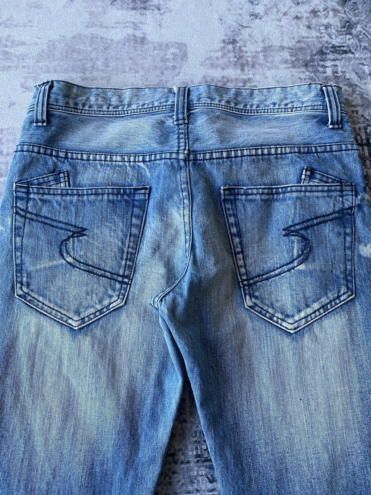 In The Attic × Japanese Brand × semanticdesign Semantic Design Bleach Denim Size US 32 / EU 48 - 6 Thumbnail