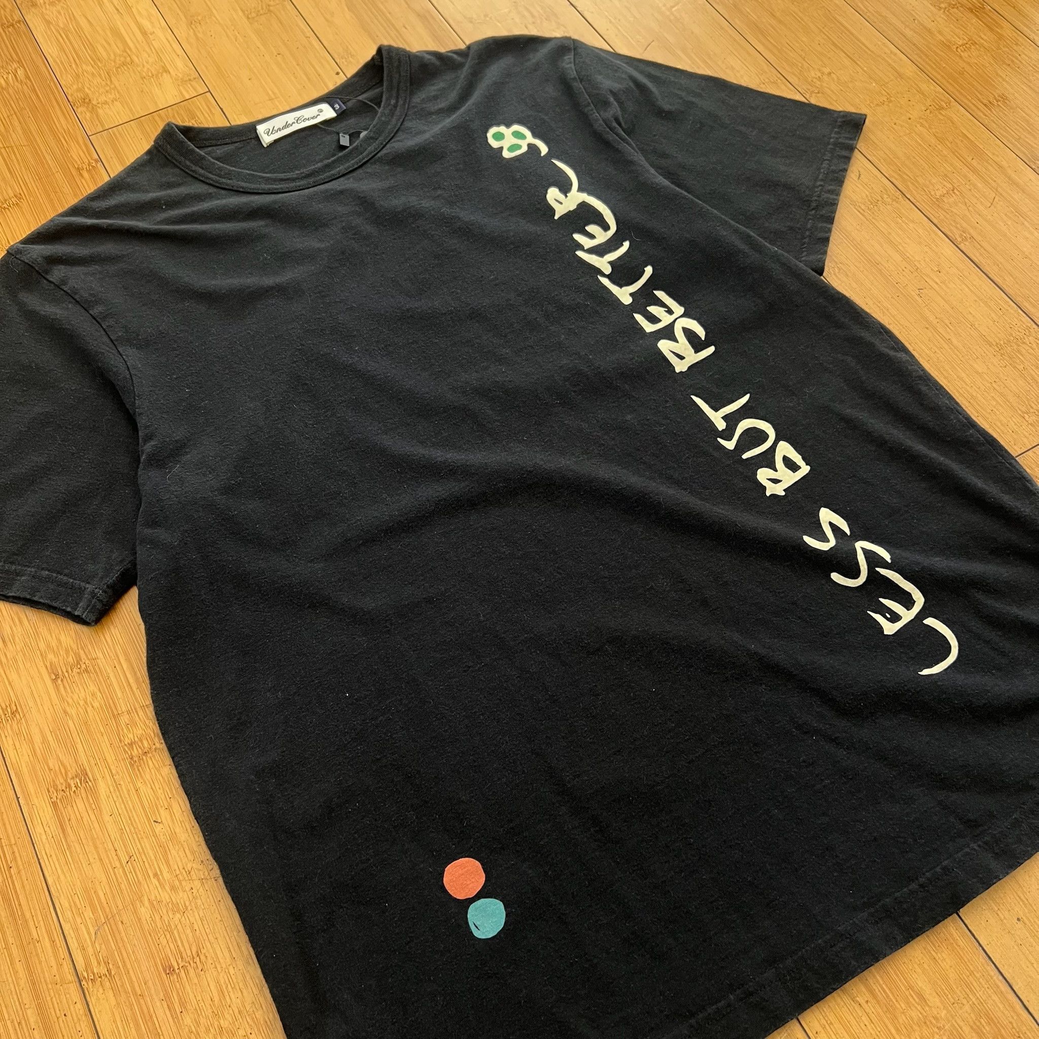 Undercover Undercover Black Dieter Rams SS2010 T-Shirt Size US L / EU 52-54 / 3 - 2 Thumbnail