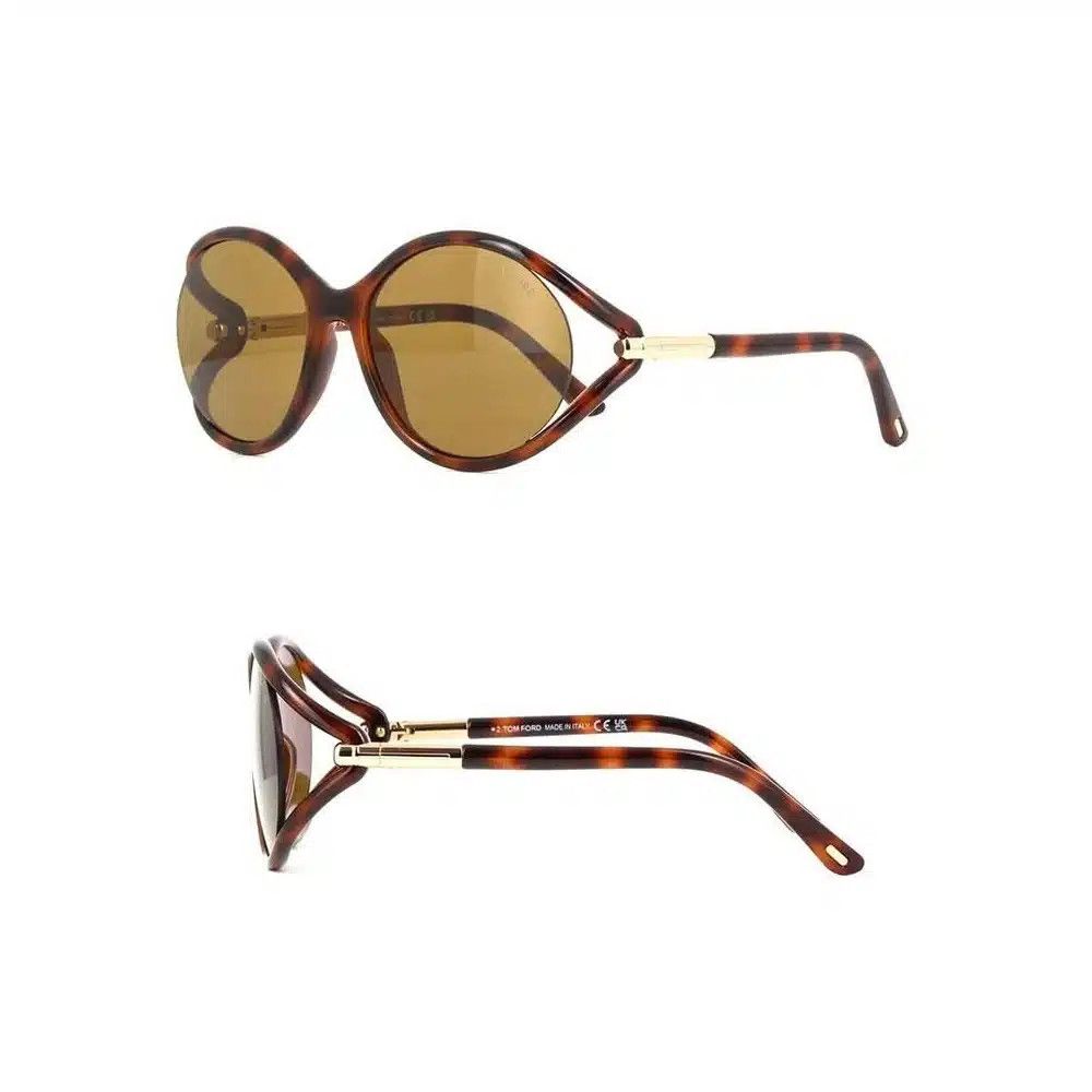 Tom Ford o1sndg1125 FT1090 Size: OS / Melody Sunglasses in Brown Size ONE SIZE - 1 Thumbnail