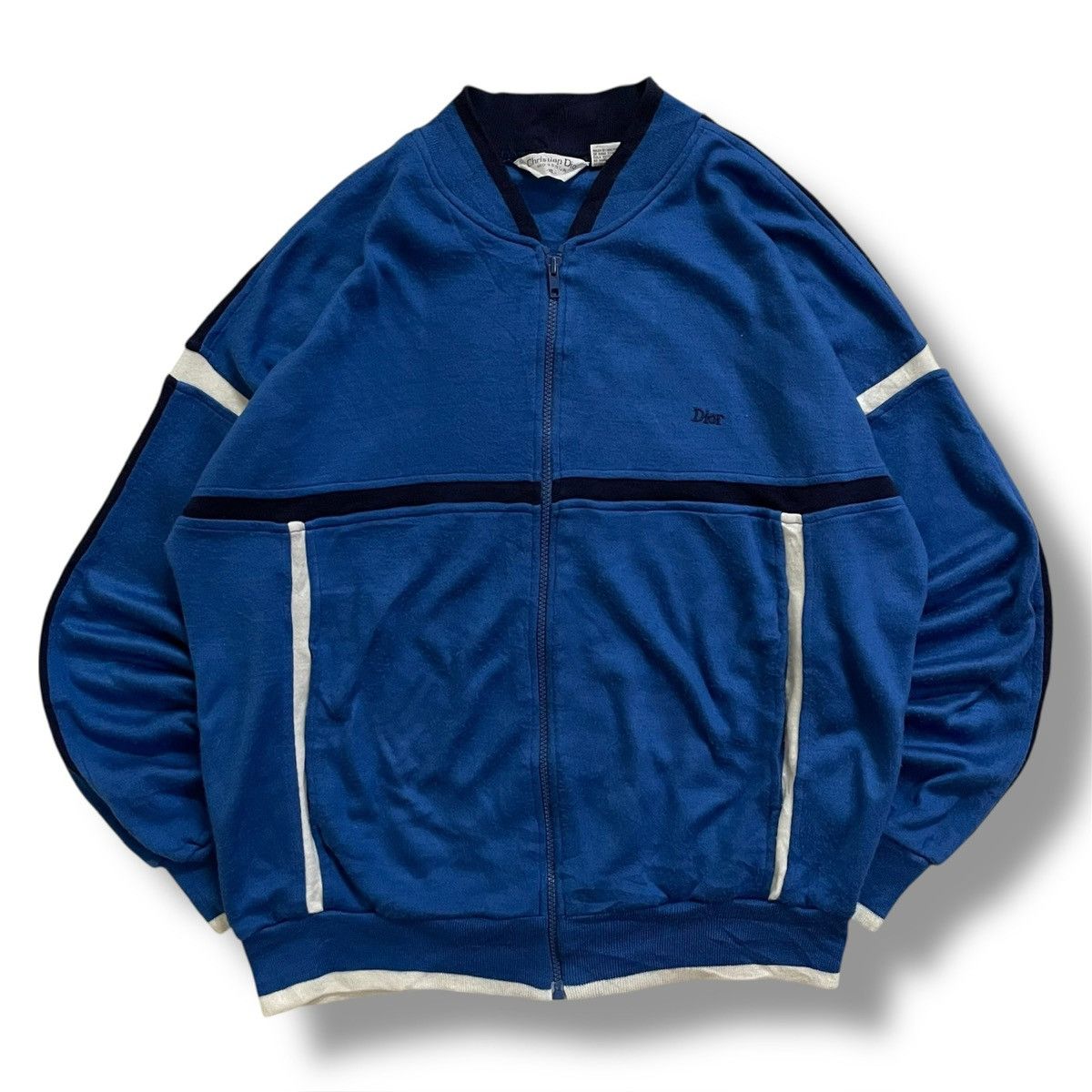 Christian Dior Monsieur 80’s Vintage Christian Dior zip-up jacket features Size US XL / EU 56 / 4 - 1 Thumbnail