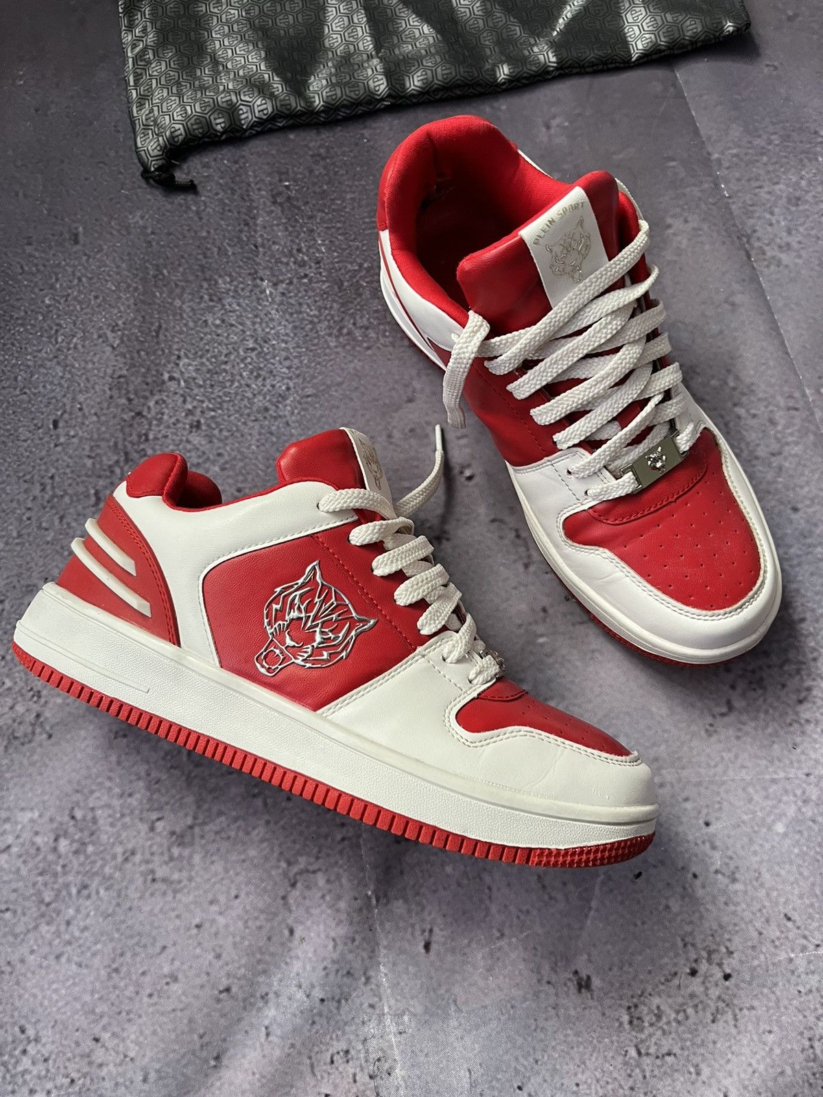 Philipp Plein Plein Sport Tiger Sneakers Size US 8 / EU 41 - 4 Thumbnail