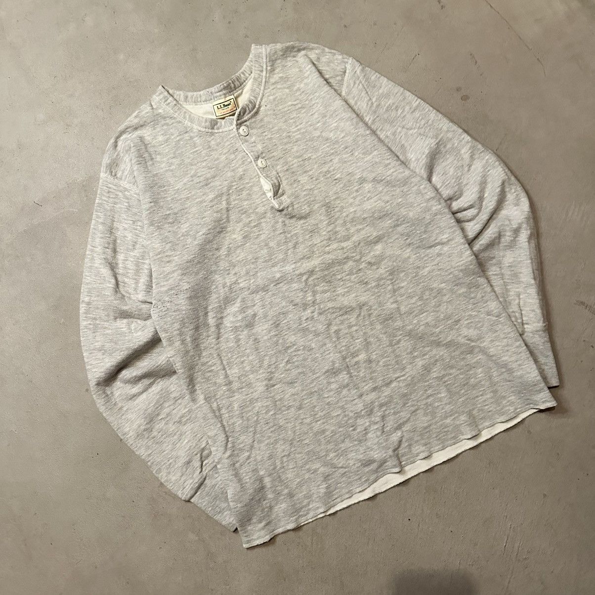 L.L. Bean Vintage L.L. Bean Two Layer River Driver’s Henley Shirt Size US XL / EU 56 / 4 - 1 Thumbnail