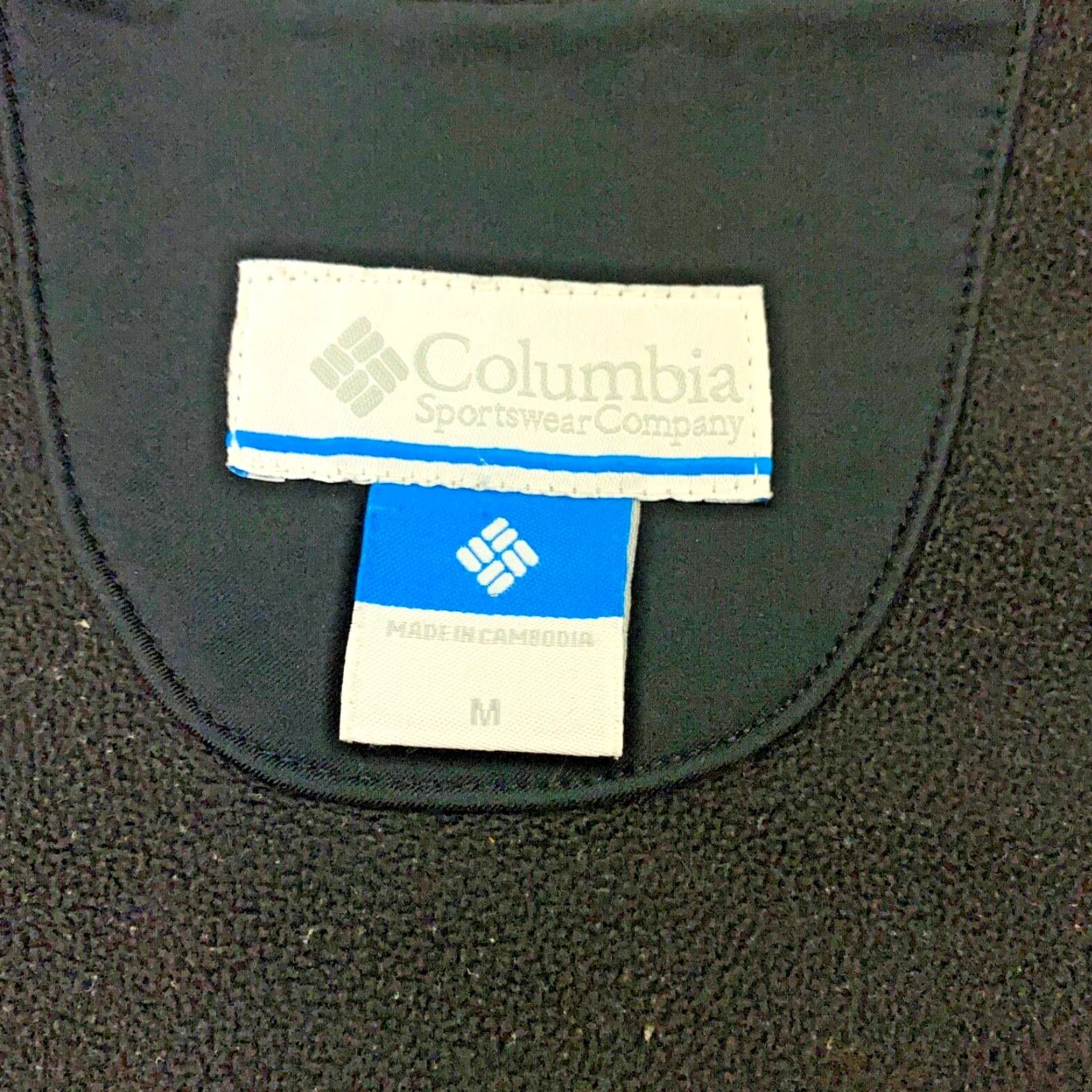 Vintage Columbia Jacket Womens Medium Black Performance Fleece Full Zip Omni Shield Size M / US 6-8 / IT 42-44 - 7 Thumbnail