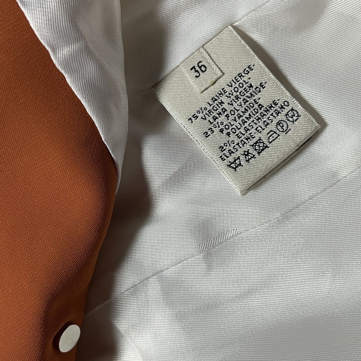 Hermes Hermes Double Breasted Wool Jacket Size XS / US 0-2 / IT 36-38 - 6 Thumbnail