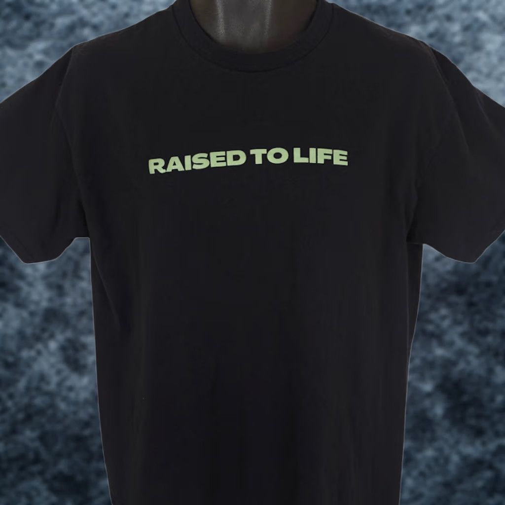 Alife VINTAGE? No. Christian Shirt Mens Large Black Raised To Life Size US L / EU 52-54 / 3 - 1 Thumbnail