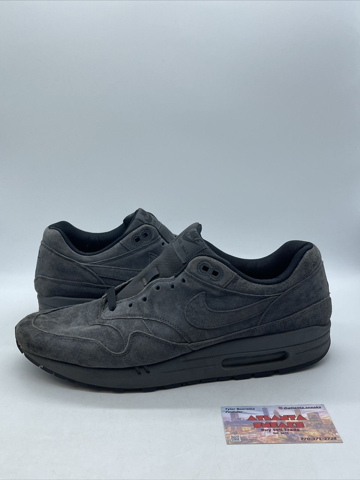 Air max 1 anthracite