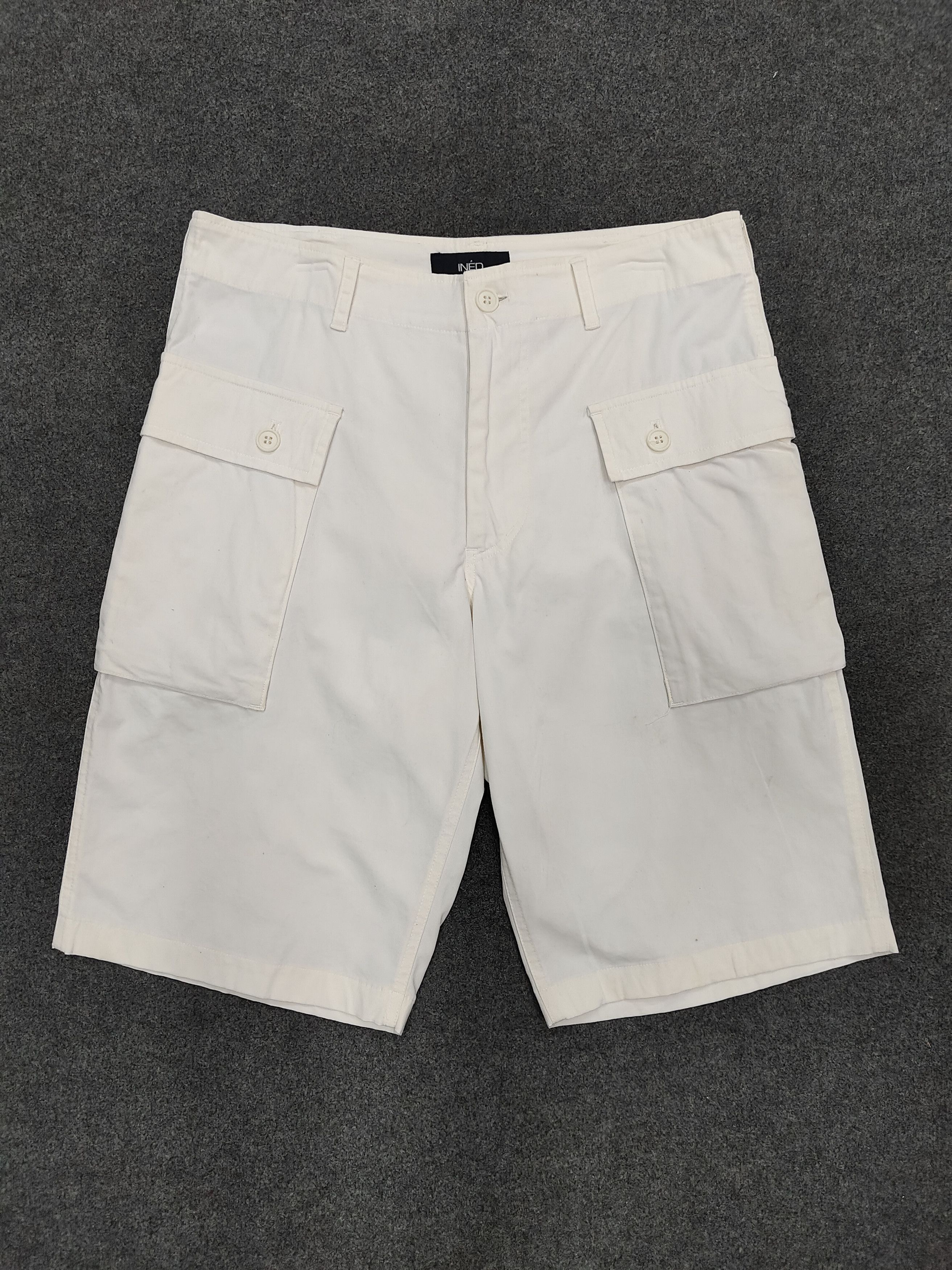 Yohji Yamamoto 2000s INED Homme- Mongkey Cargo Short Pants Size US 34 / EU 50 - 3 Thumbnail