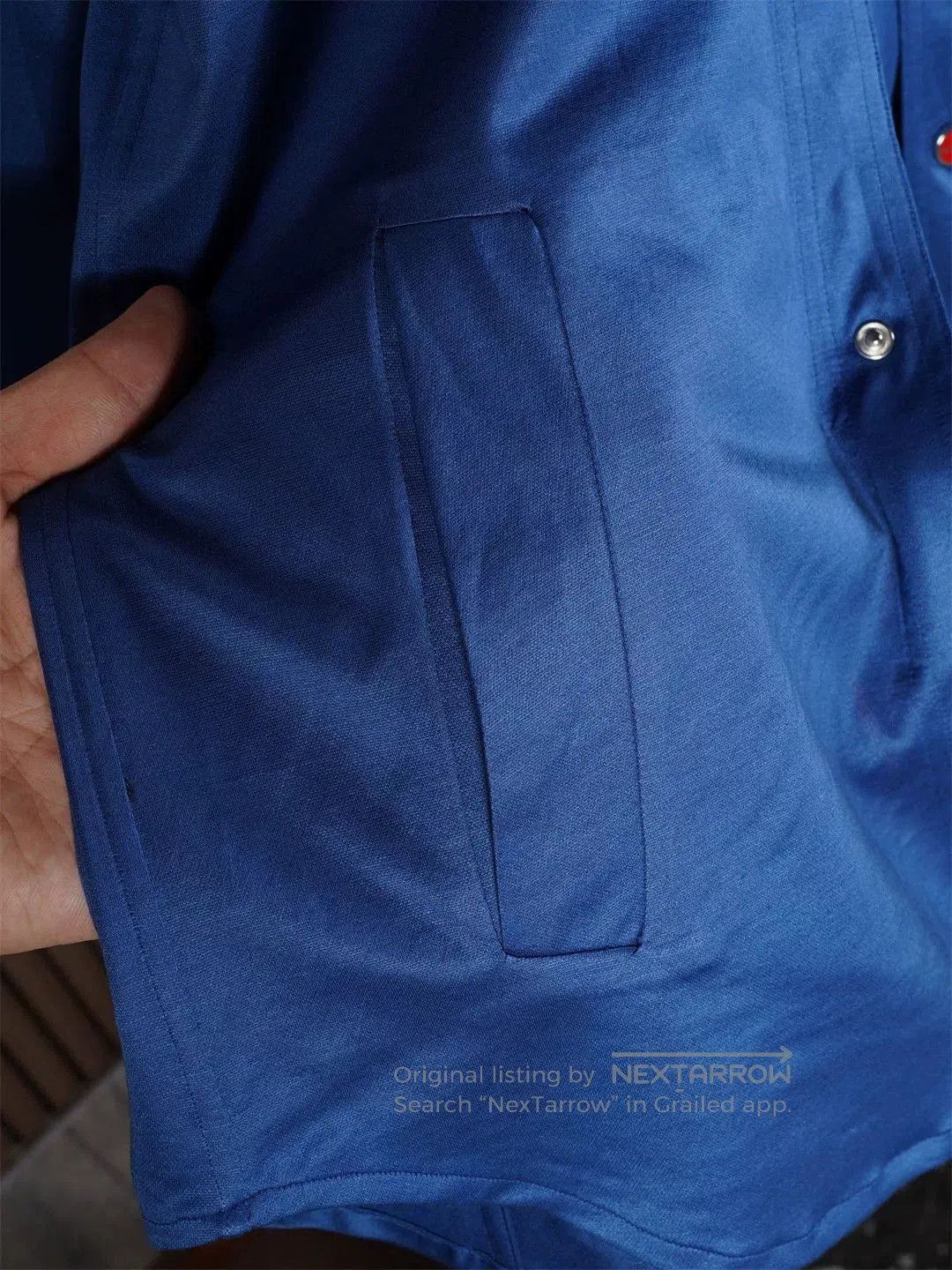 Kiton Kiton Blue Cotton Hooded Jacket. Size US S / EU 44-46 / 1 - 7 Thumbnail