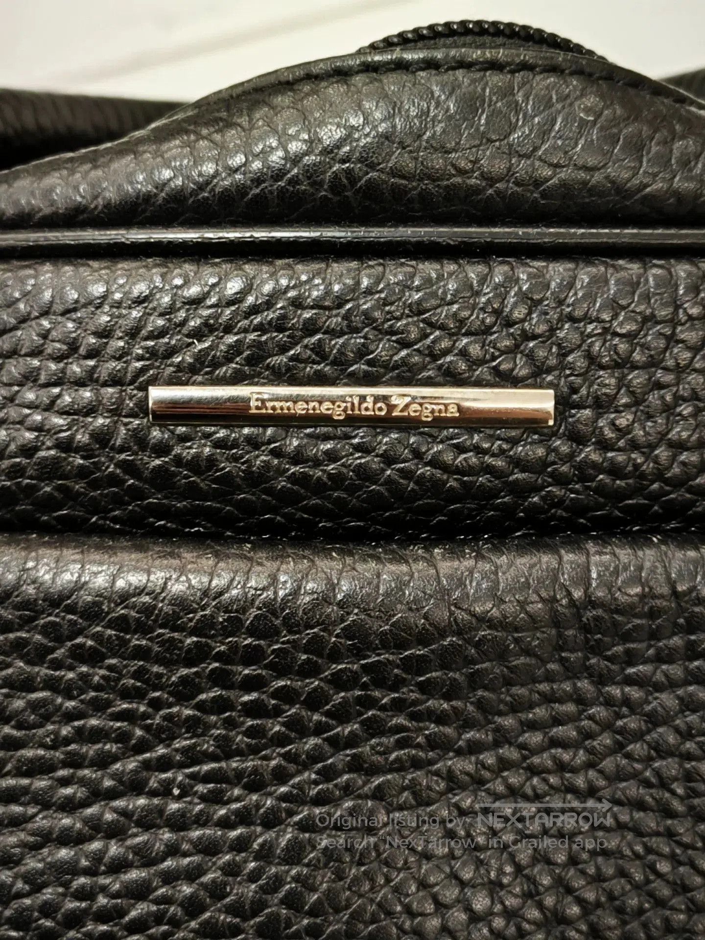 Ermenegildo Zegna Zegna Leather Business Briefcase. Size ONE SIZE - 2 Thumbnail
